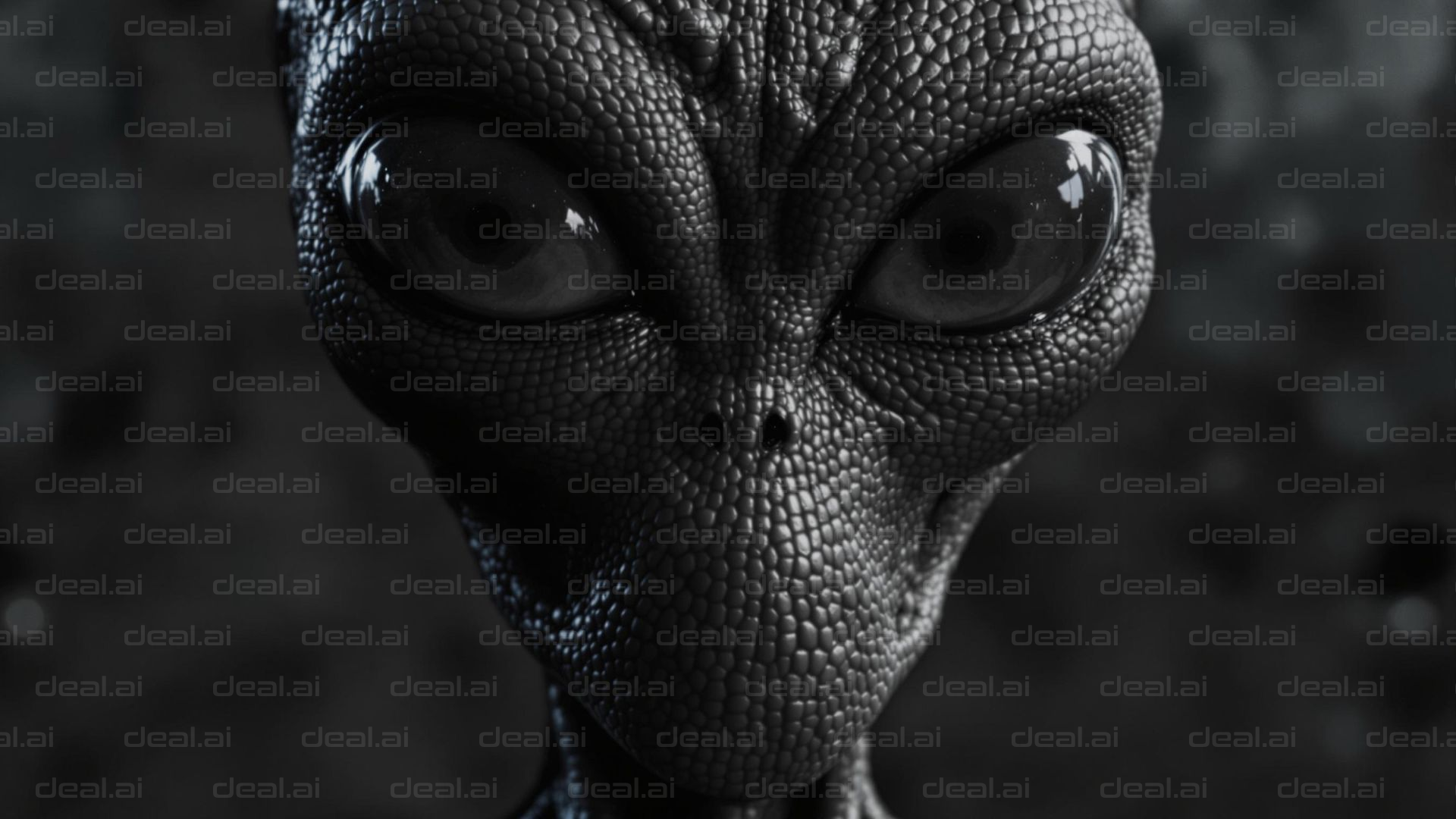 Alien Encounter in the Dark