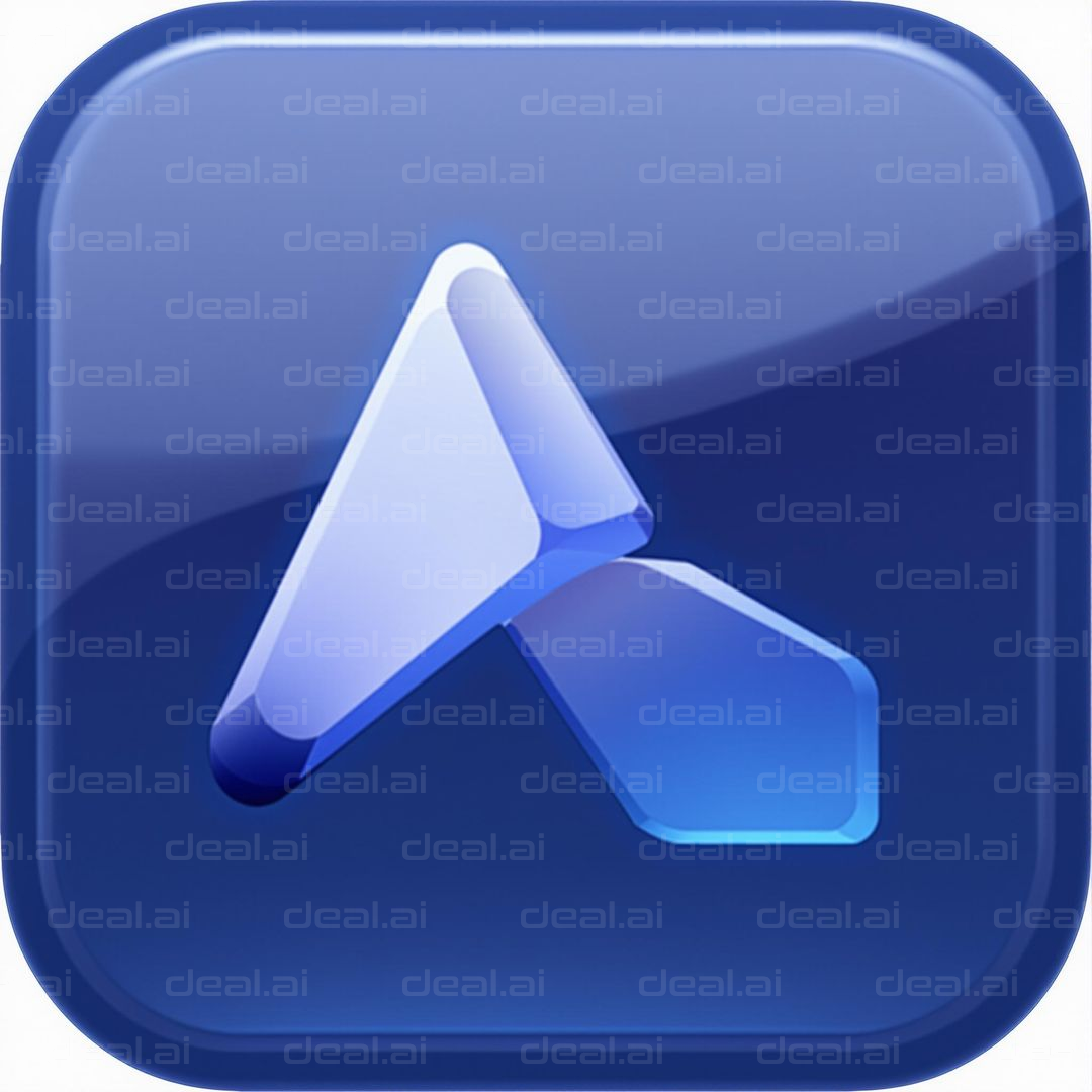 Blue 3D Logo Design