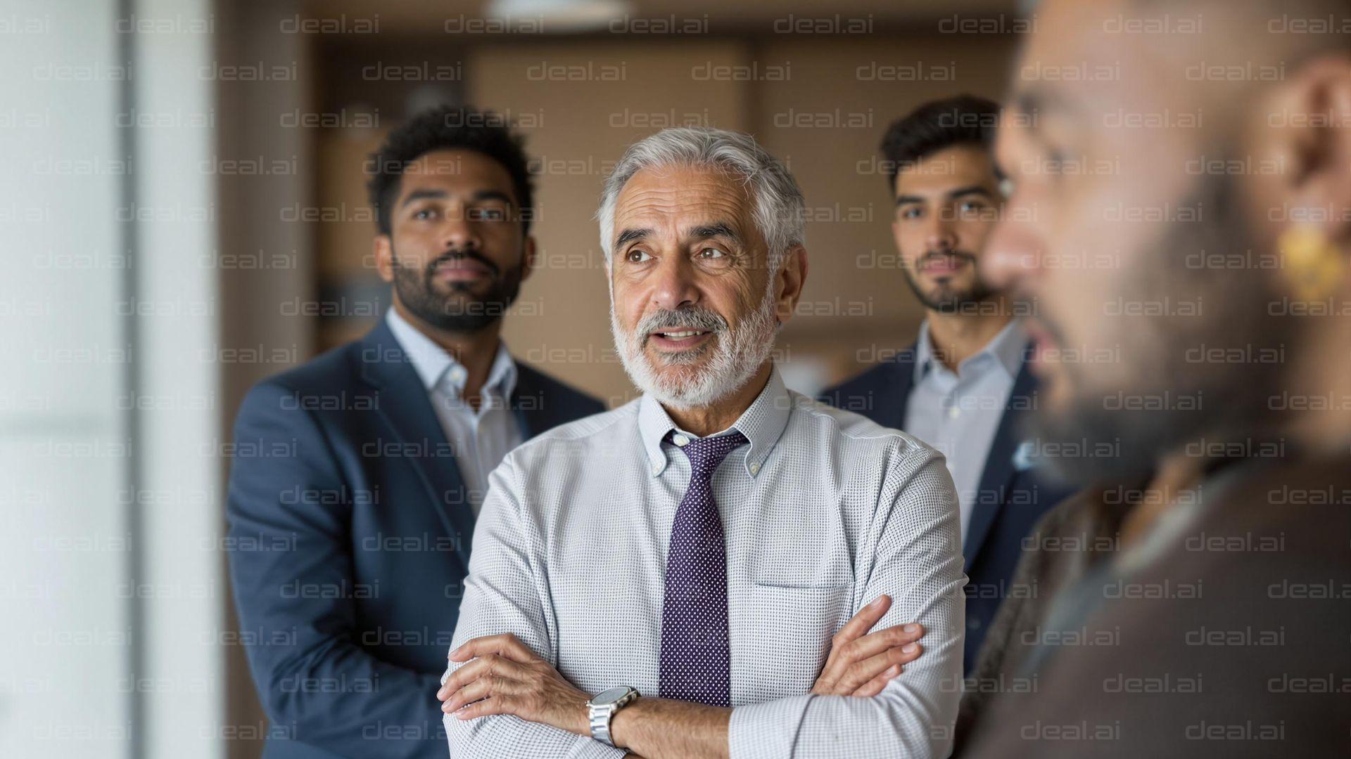 Team of Professionals Collaborating
