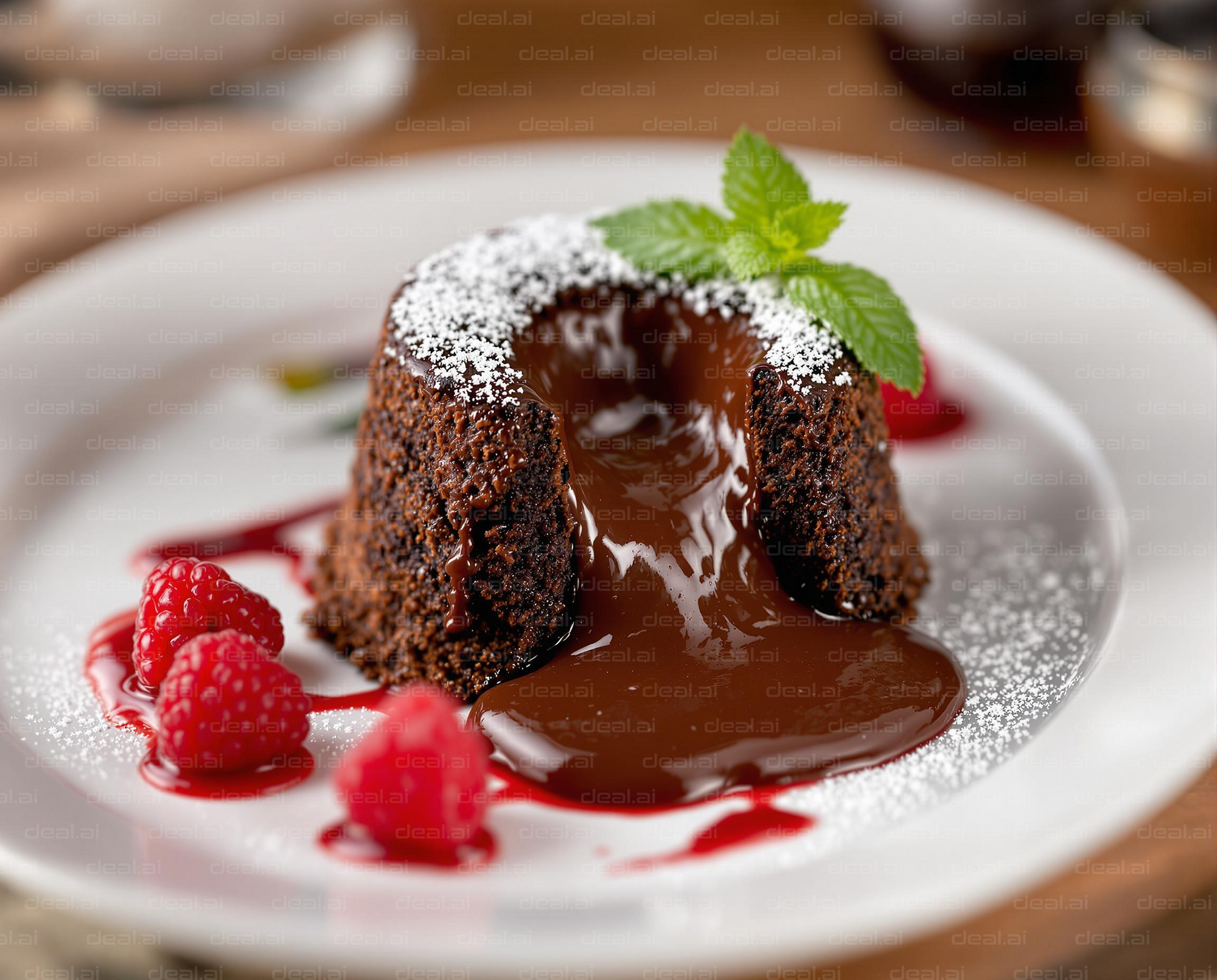 Molten Chocolate Lava Cake Delight