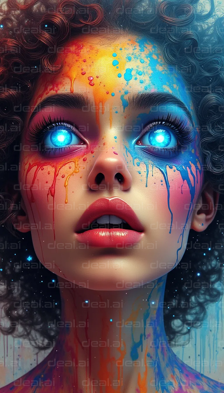 "Vibrant Cosmic Vision"