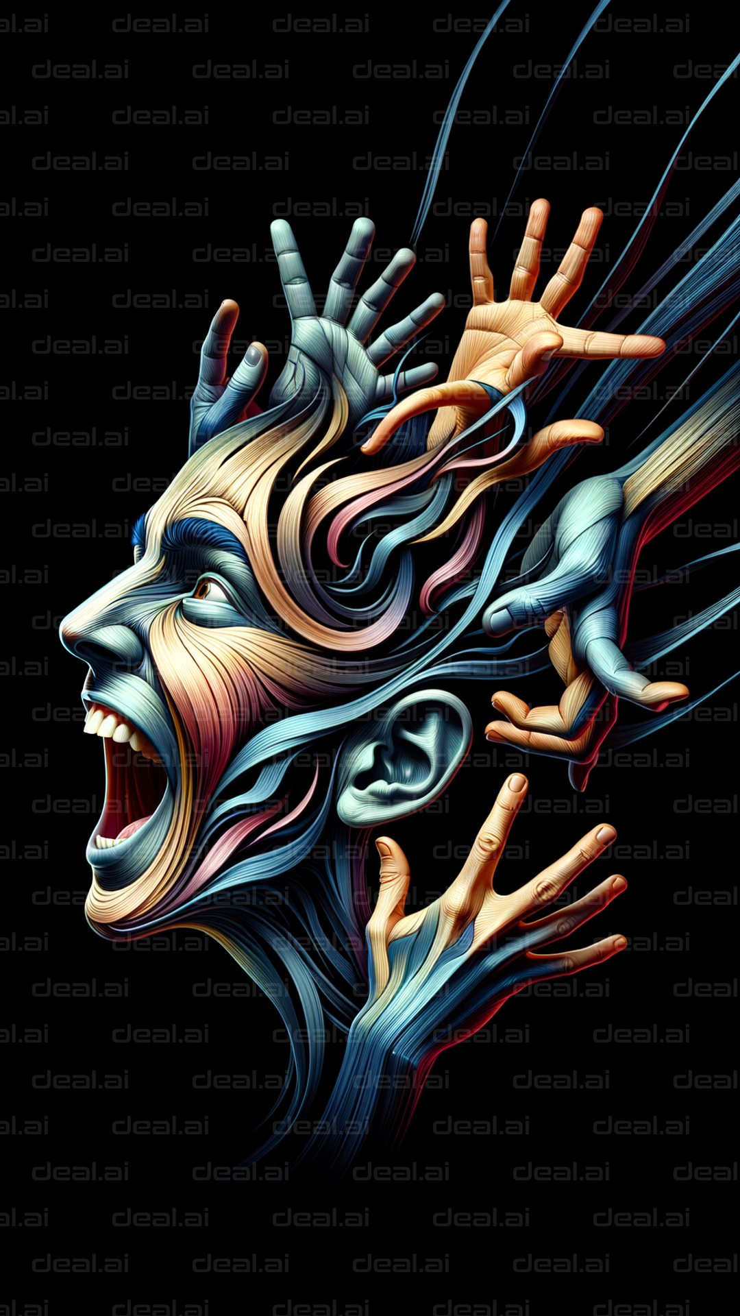 "Expression of Inner Chaos"