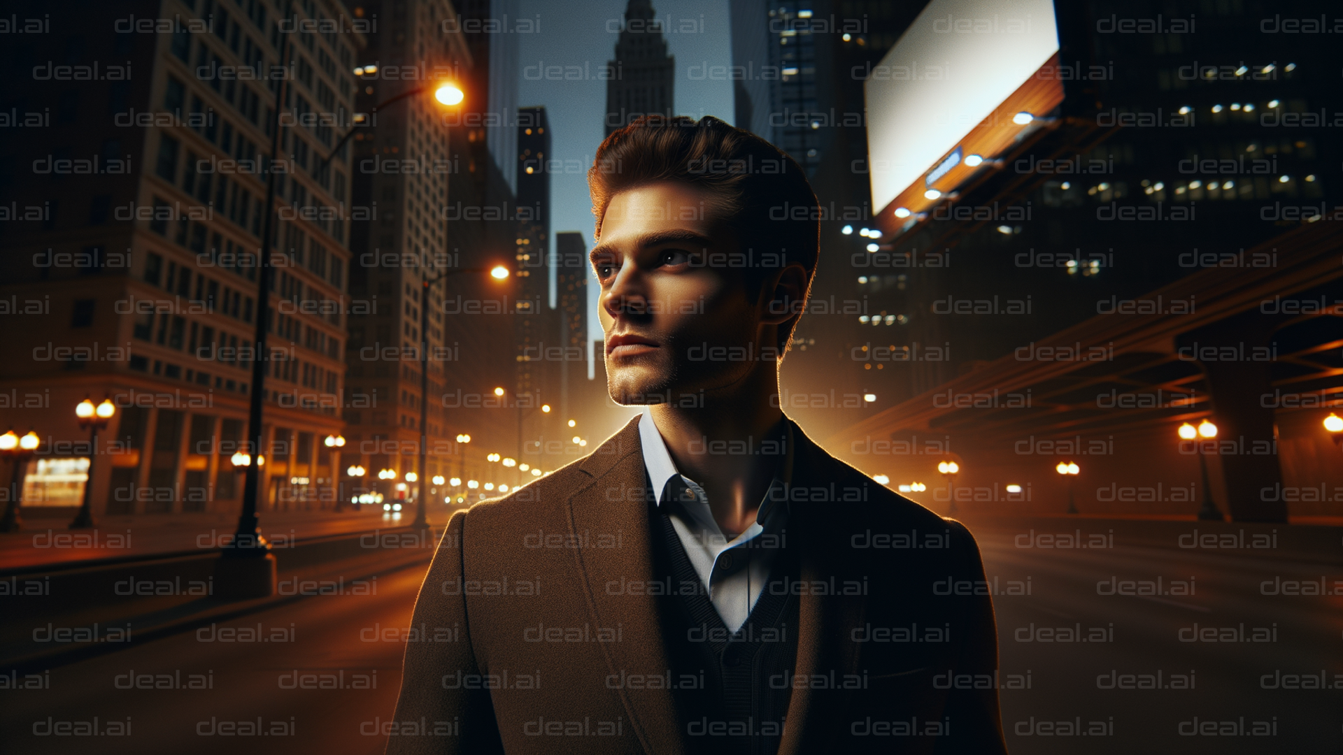 "City Lights at Dusk"