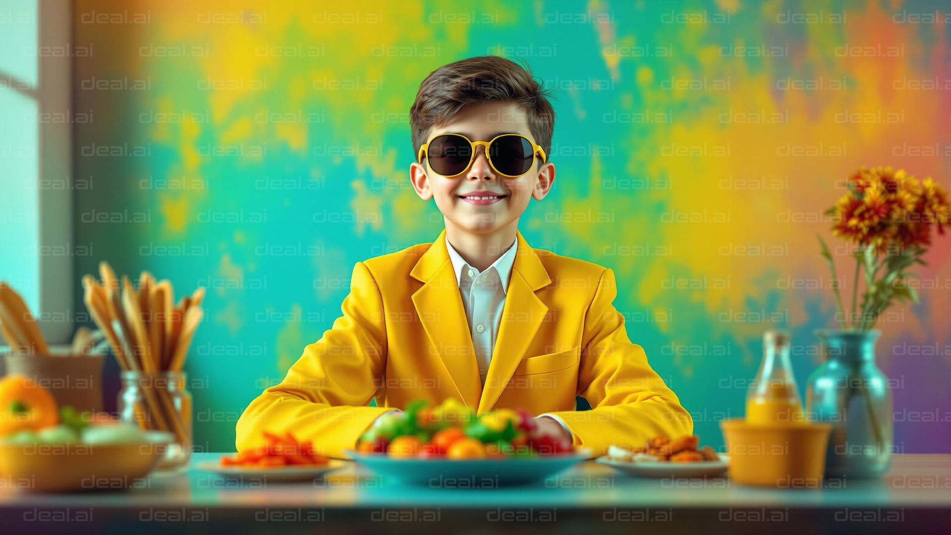 Sunshine Style: Kid's Vibrant Picnic