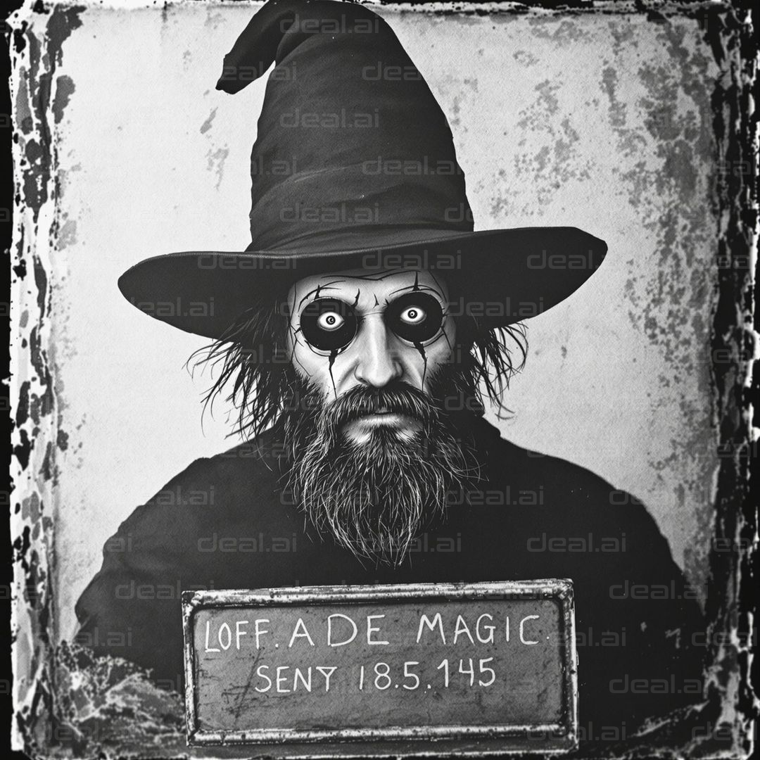 Mysterious Wizard Mugshot