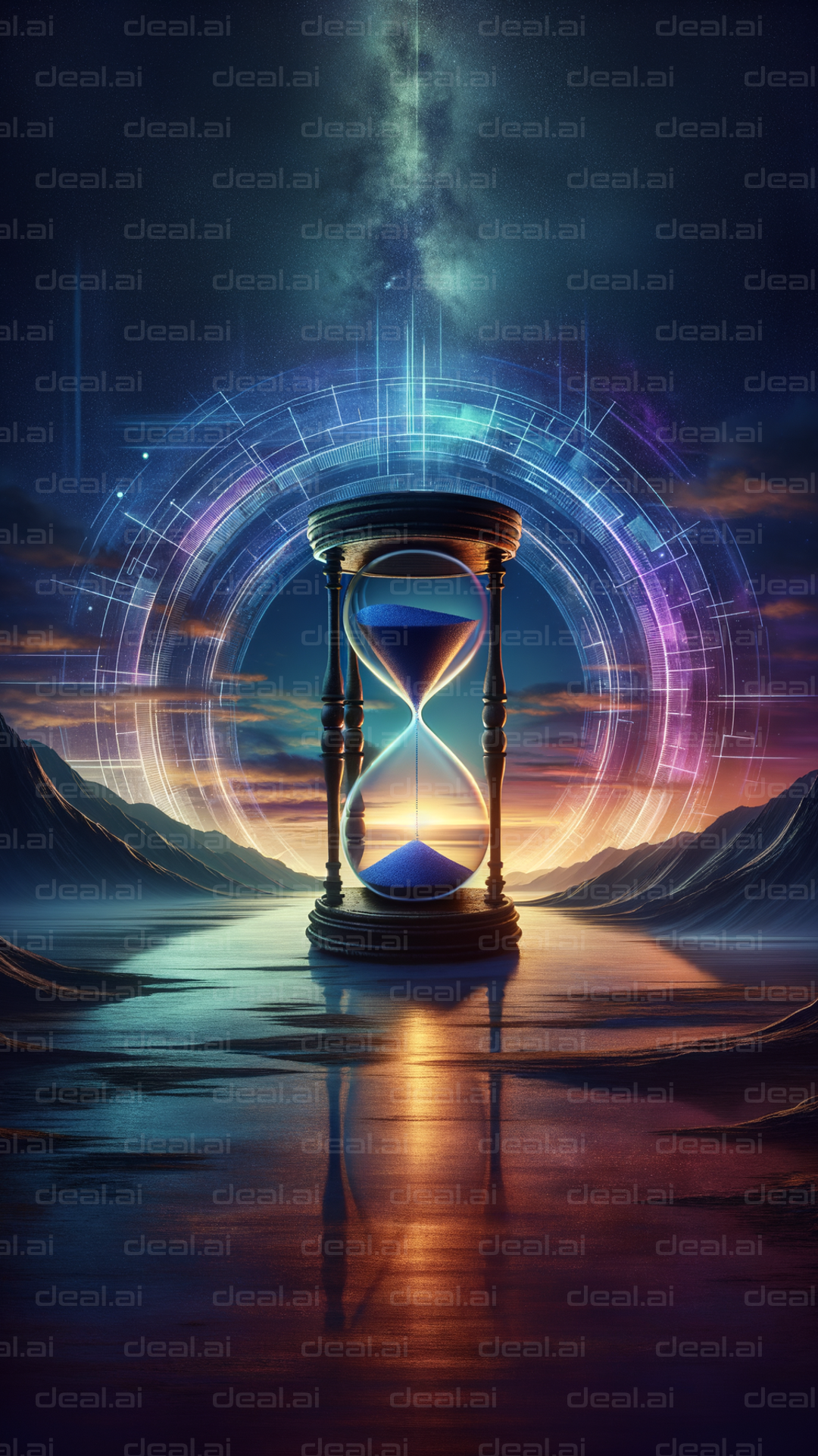 Ethereal Sands of Time