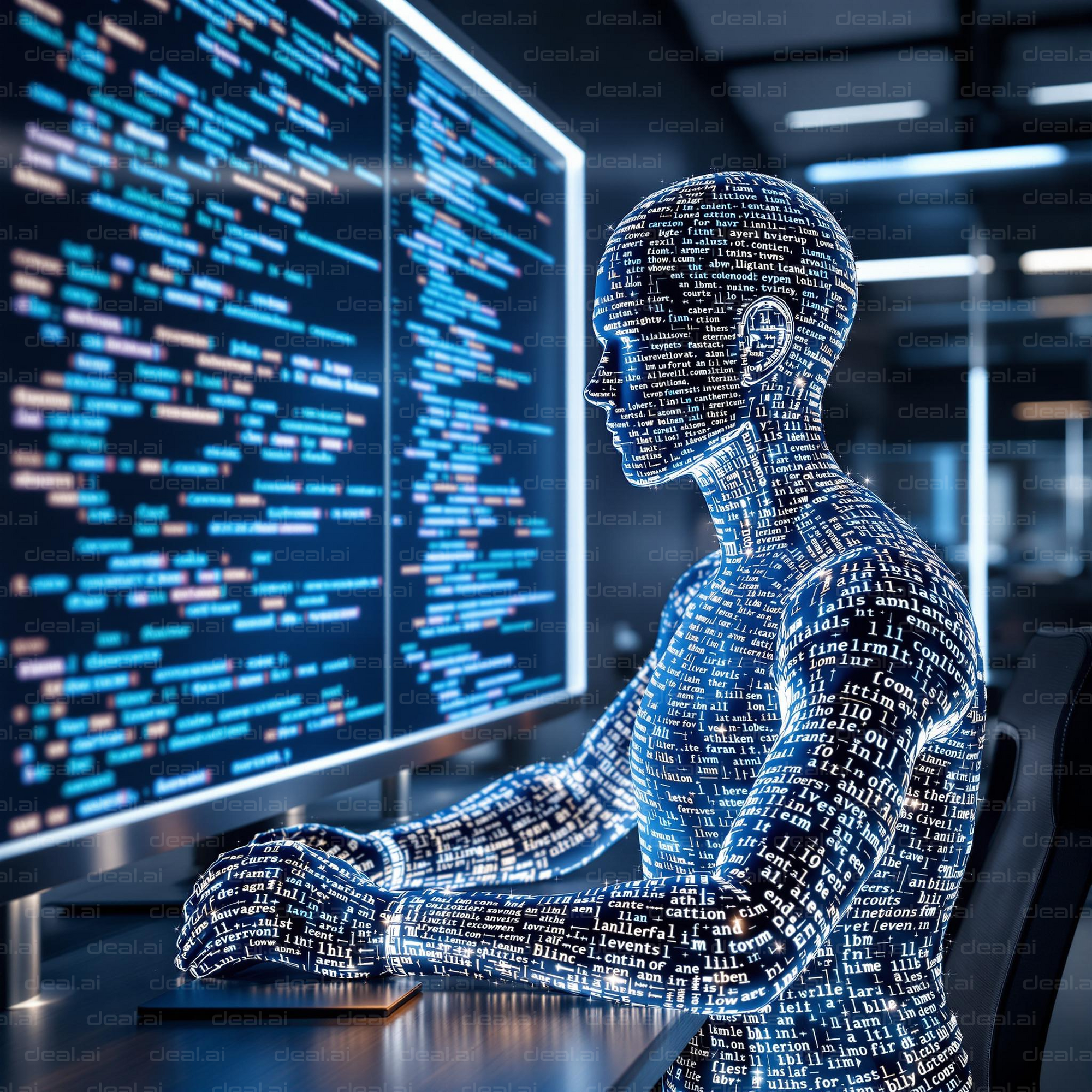 Digital Code Warrior at Work