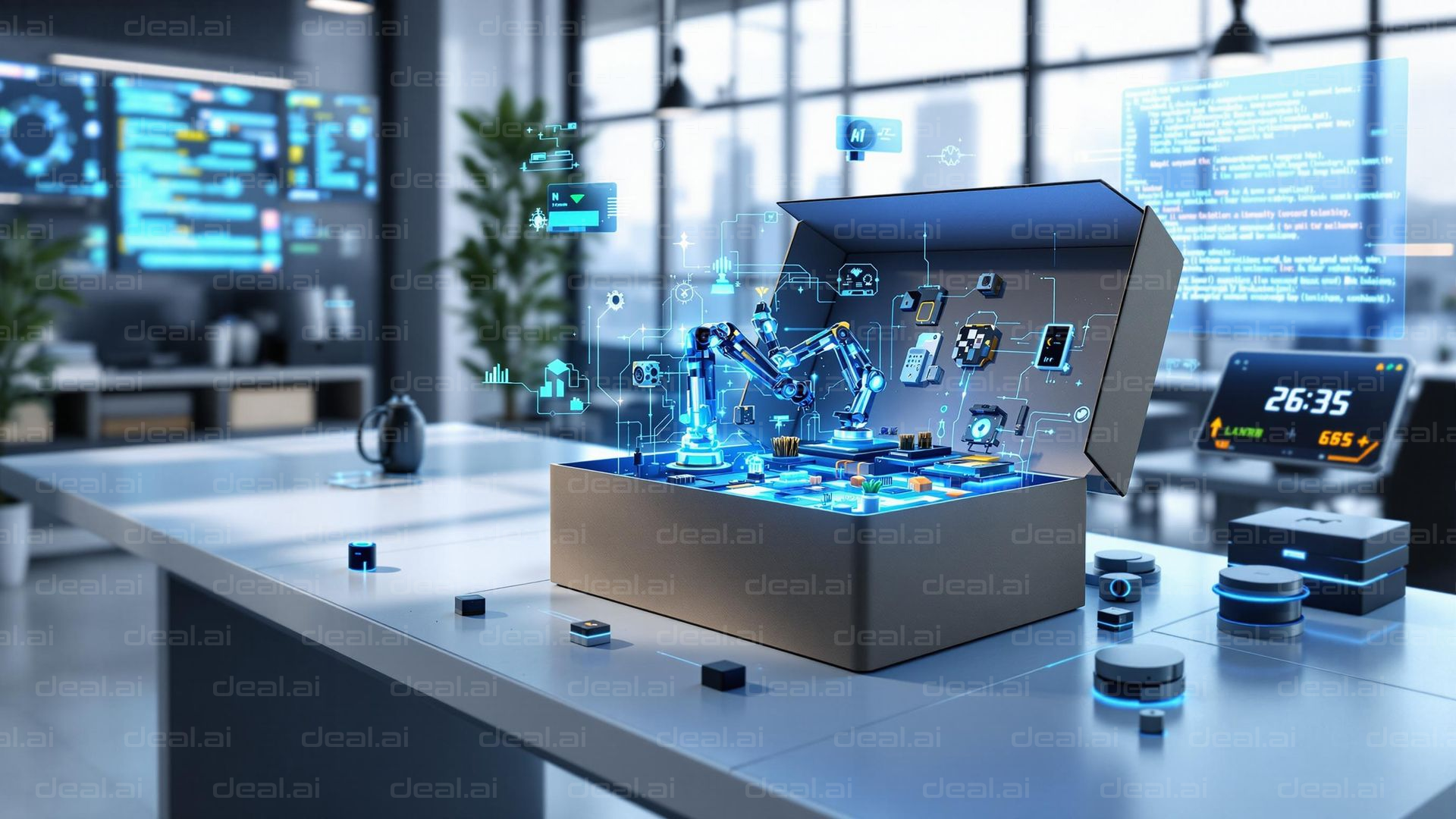 "Futuristic Tech Workshop"