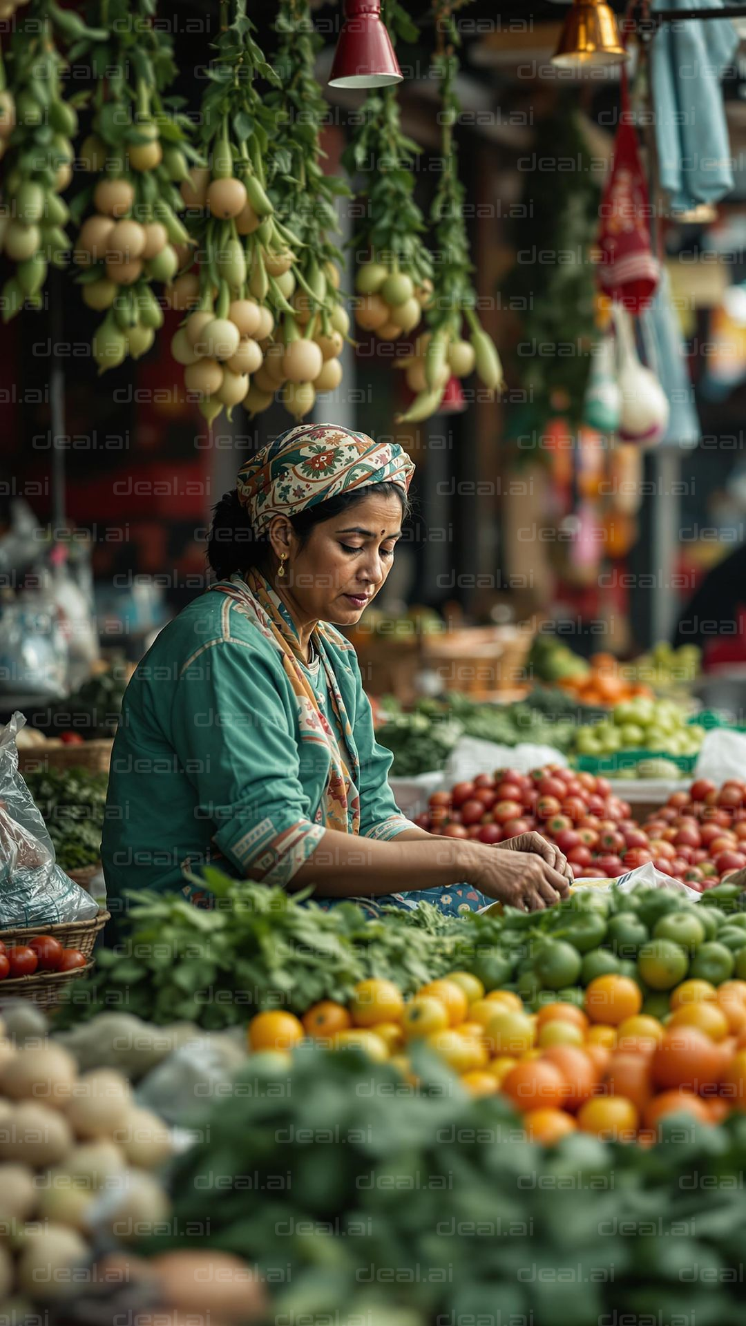 Market Day: Fresh Produce Stall