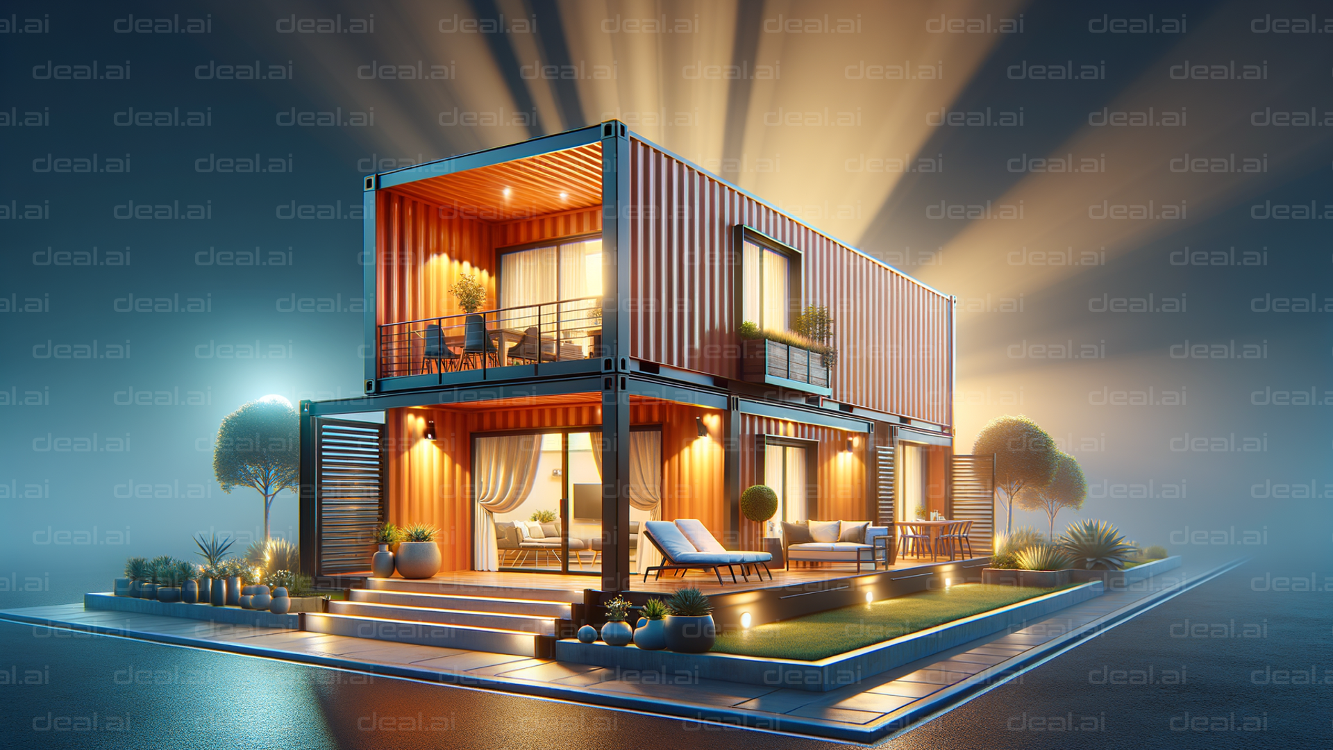 Modern Shipping Container Home