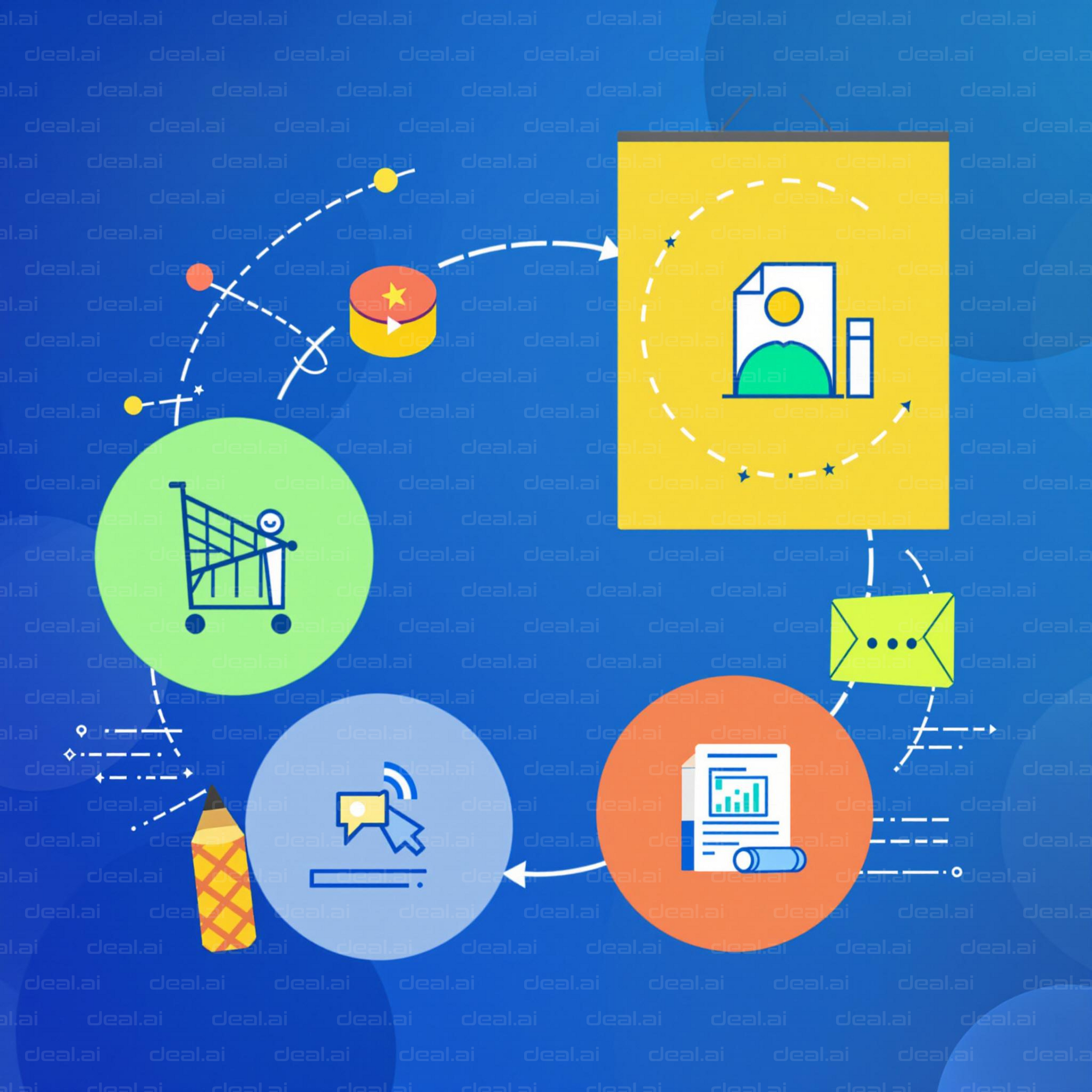 E-commerce Workflow Diagram