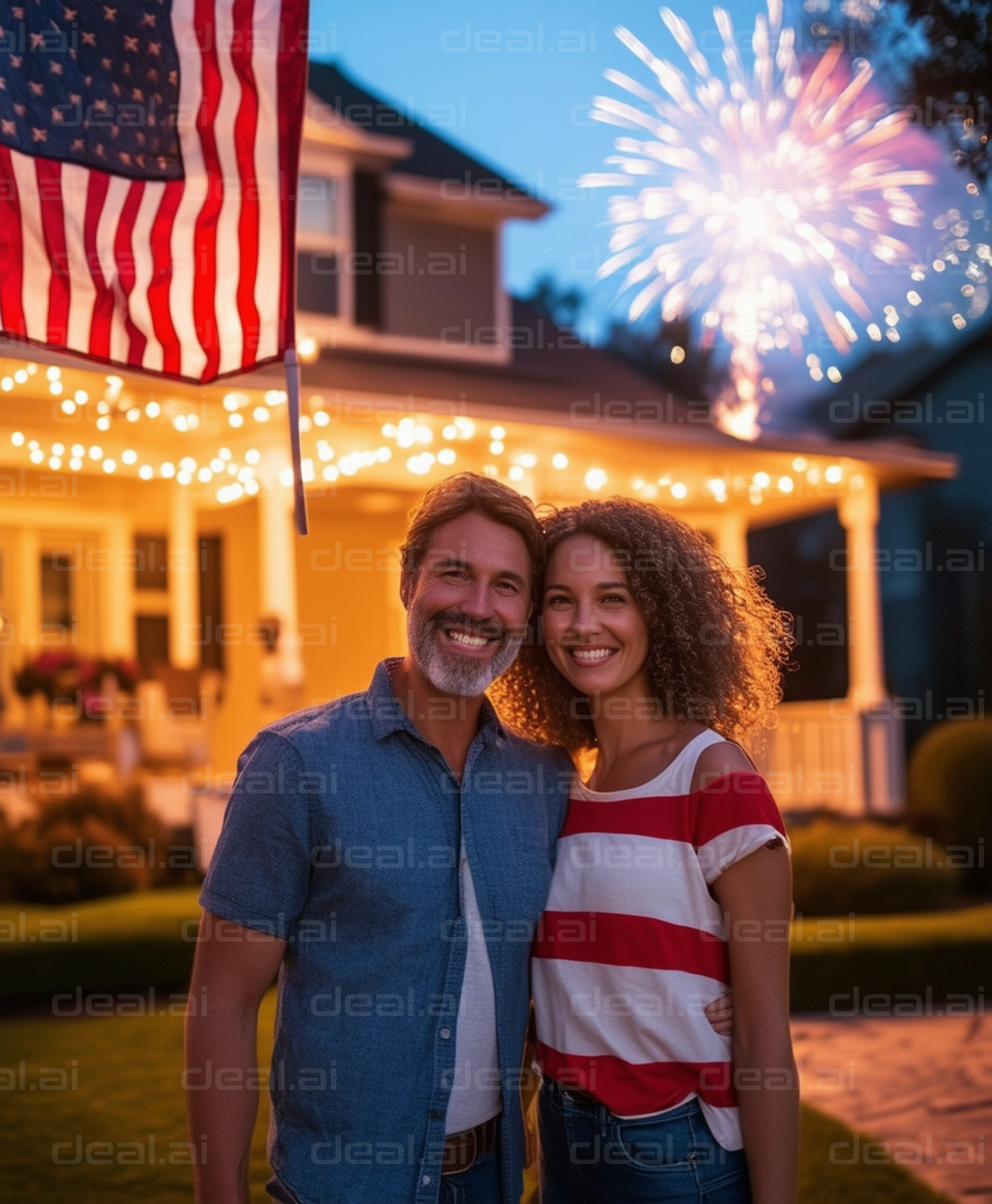 "Celebrating Together on July 4th"