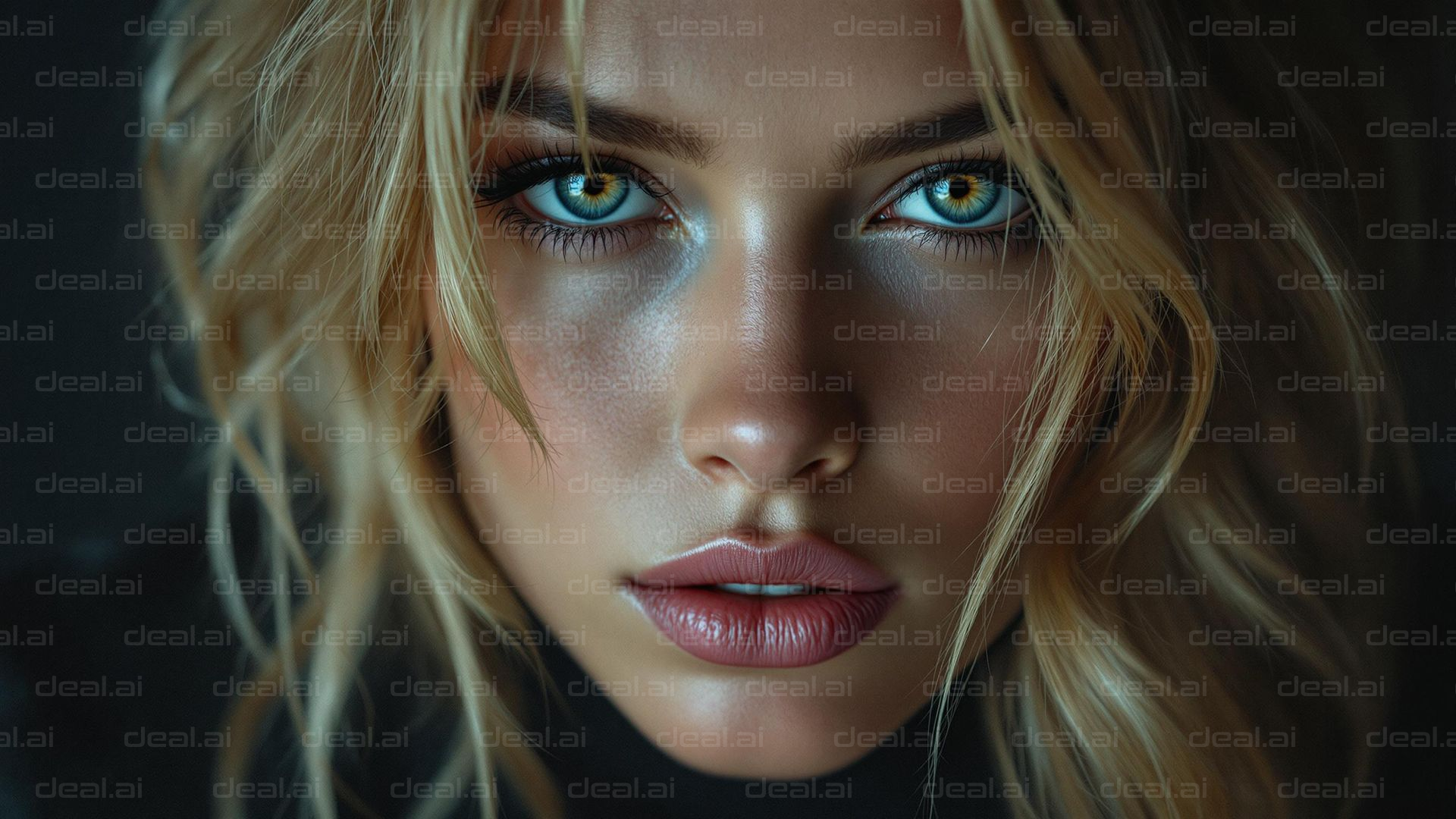 Mesmerizing Gaze: A Close-Up Portrait