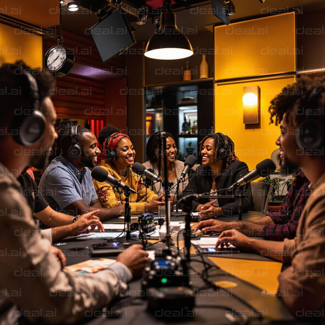 Lively Podcast Roundtable Discussion