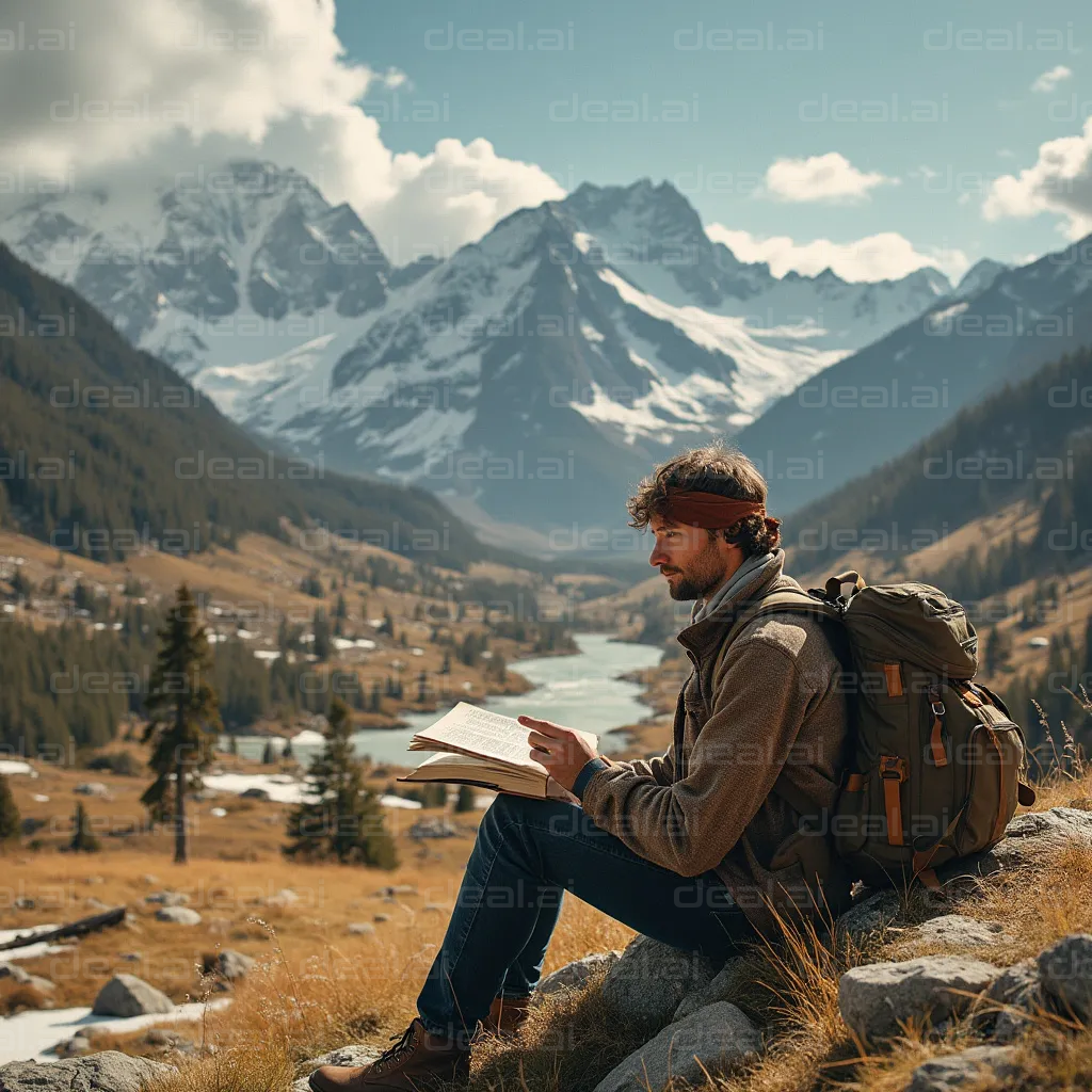 Reading in the Mountains