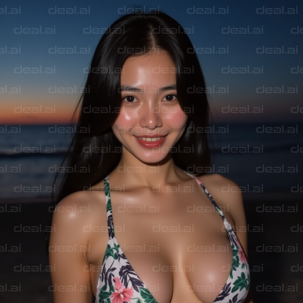 Beach Sunset Smiles
