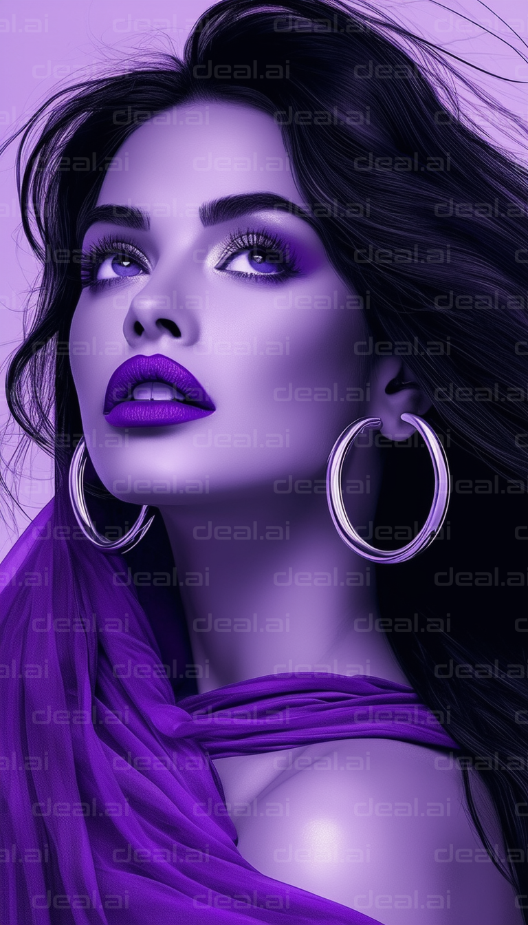 "Elegant in Shades of Purple"