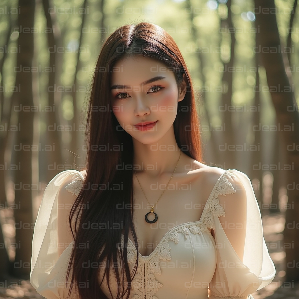 Tranquil Forest Portrait