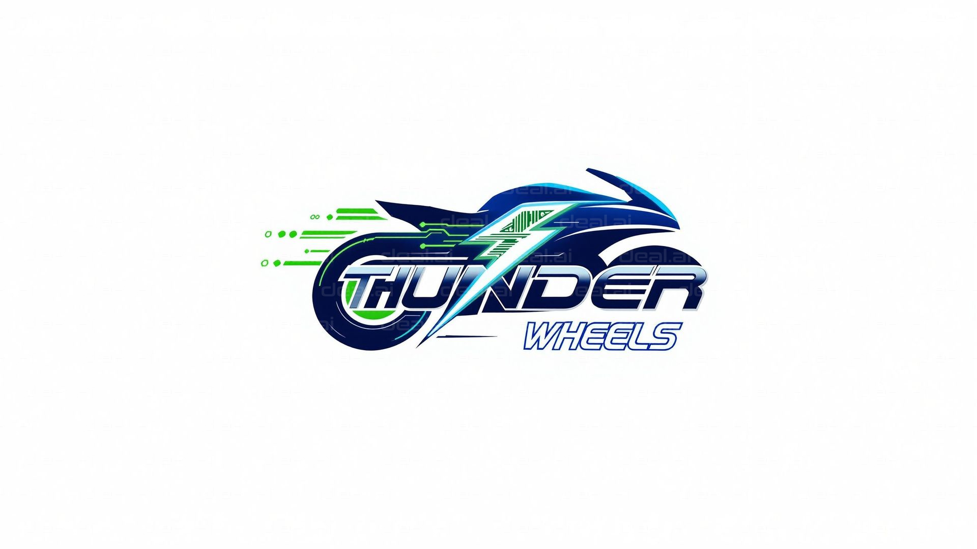 "Thunder Wheels Logo Design"