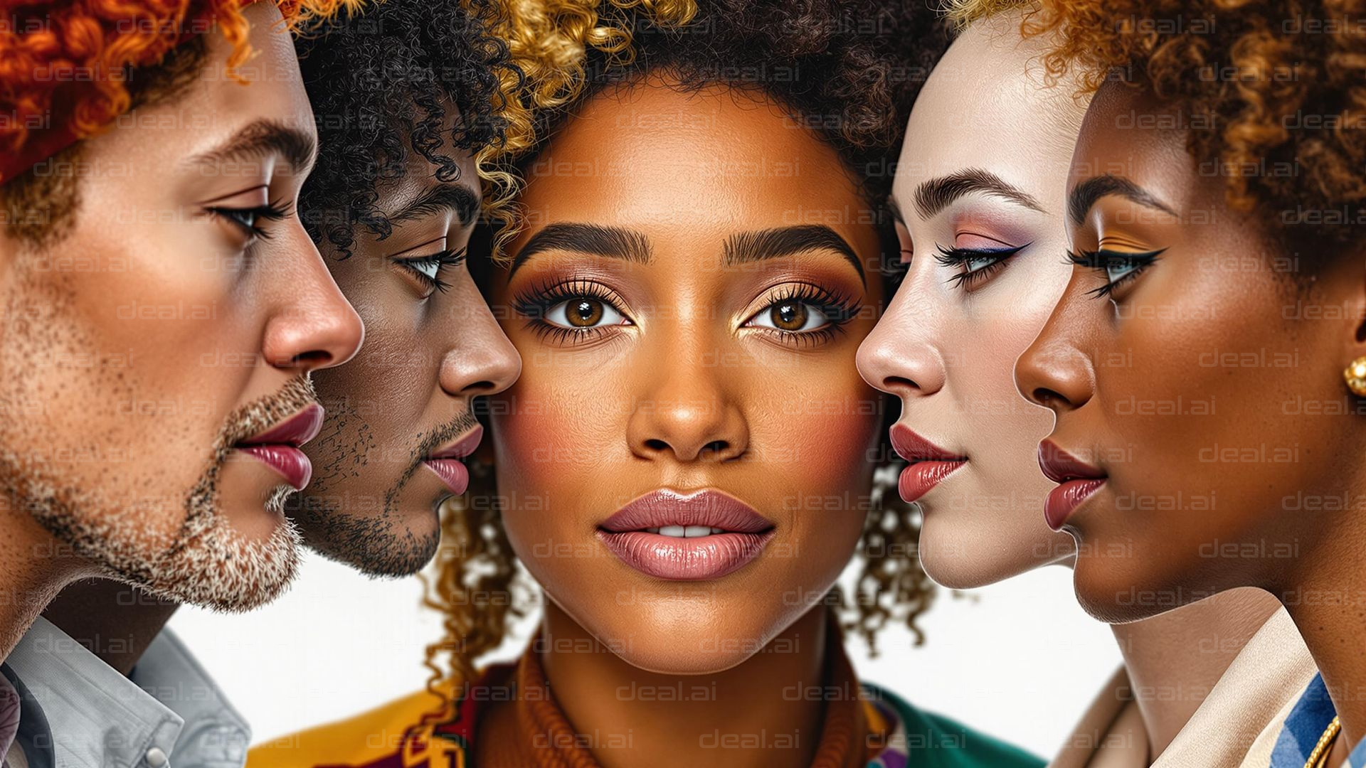 "Diverse Beauty: Faces United"