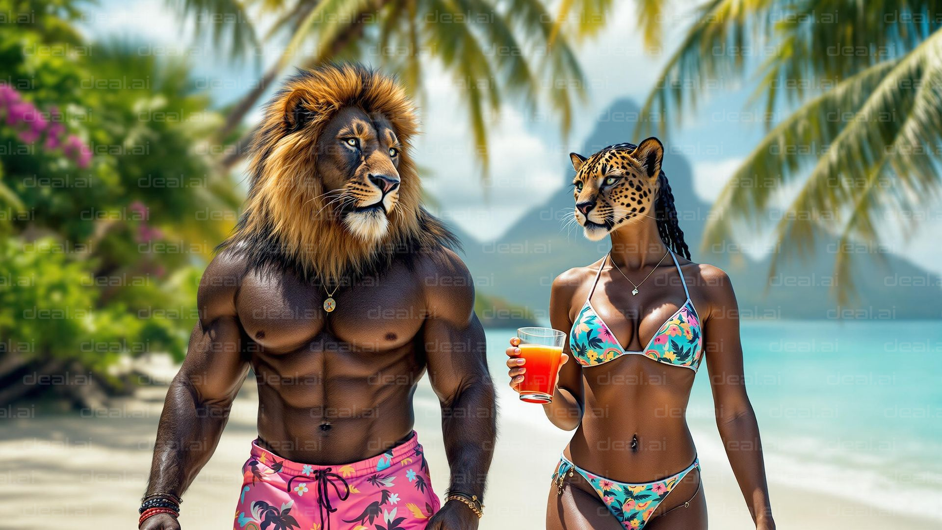 "Beach Safari Vibes"