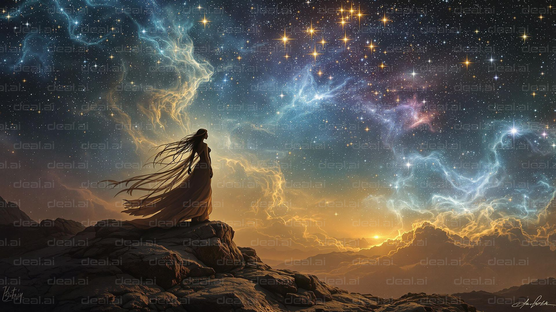 "Starlit Dreamscape"