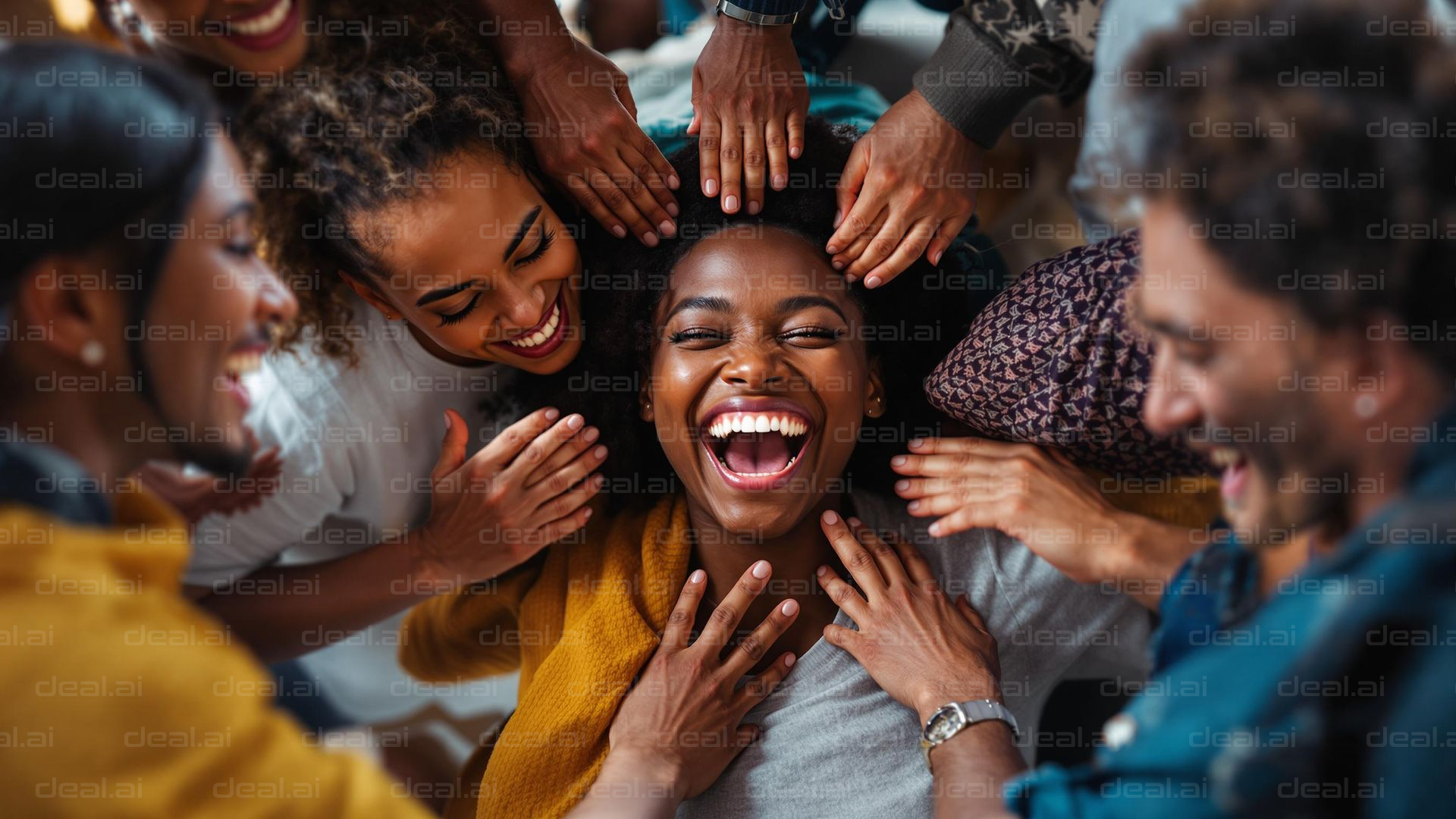 Joyful Moments with Friends