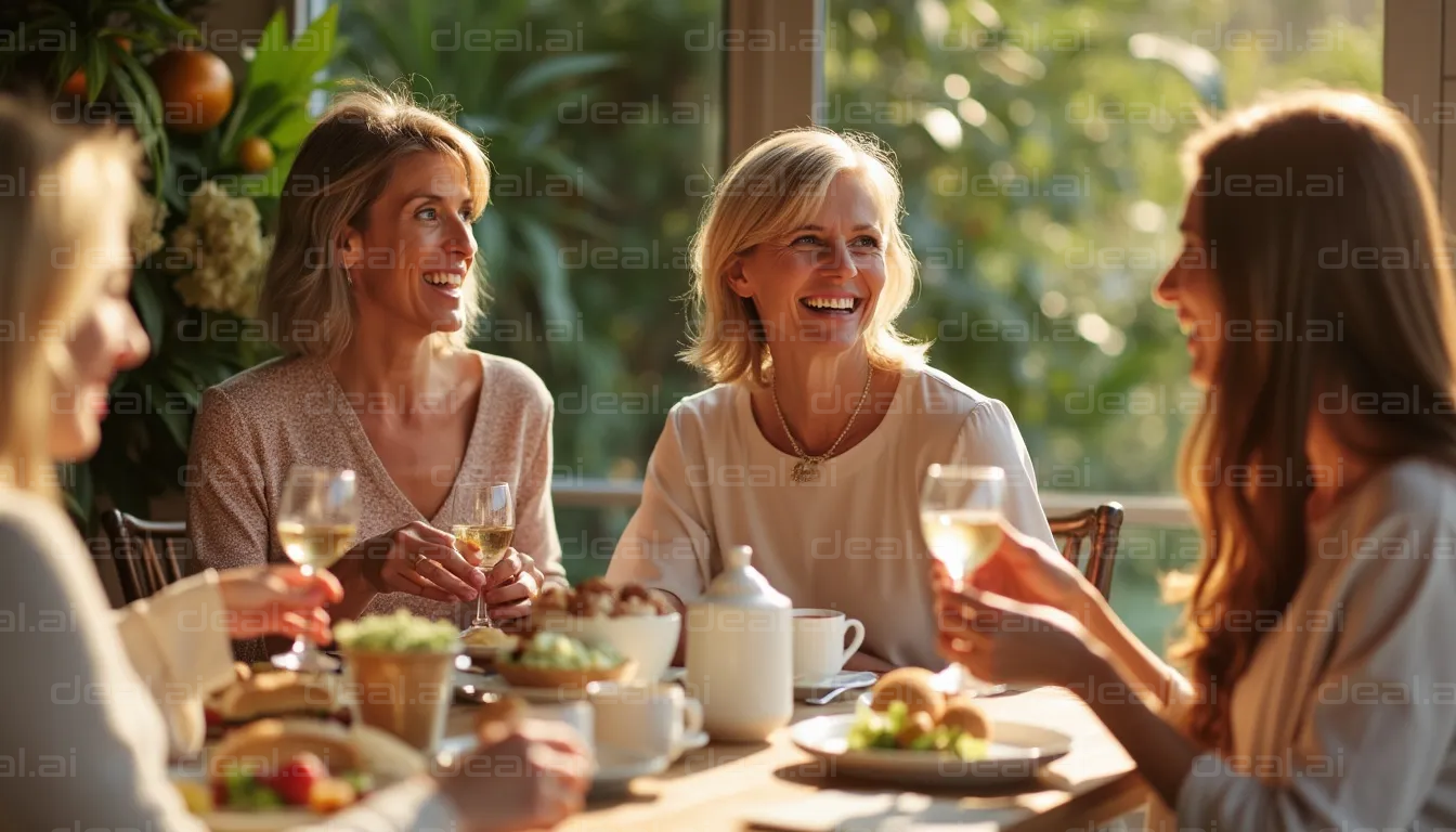 Joyful Brunch with Friends