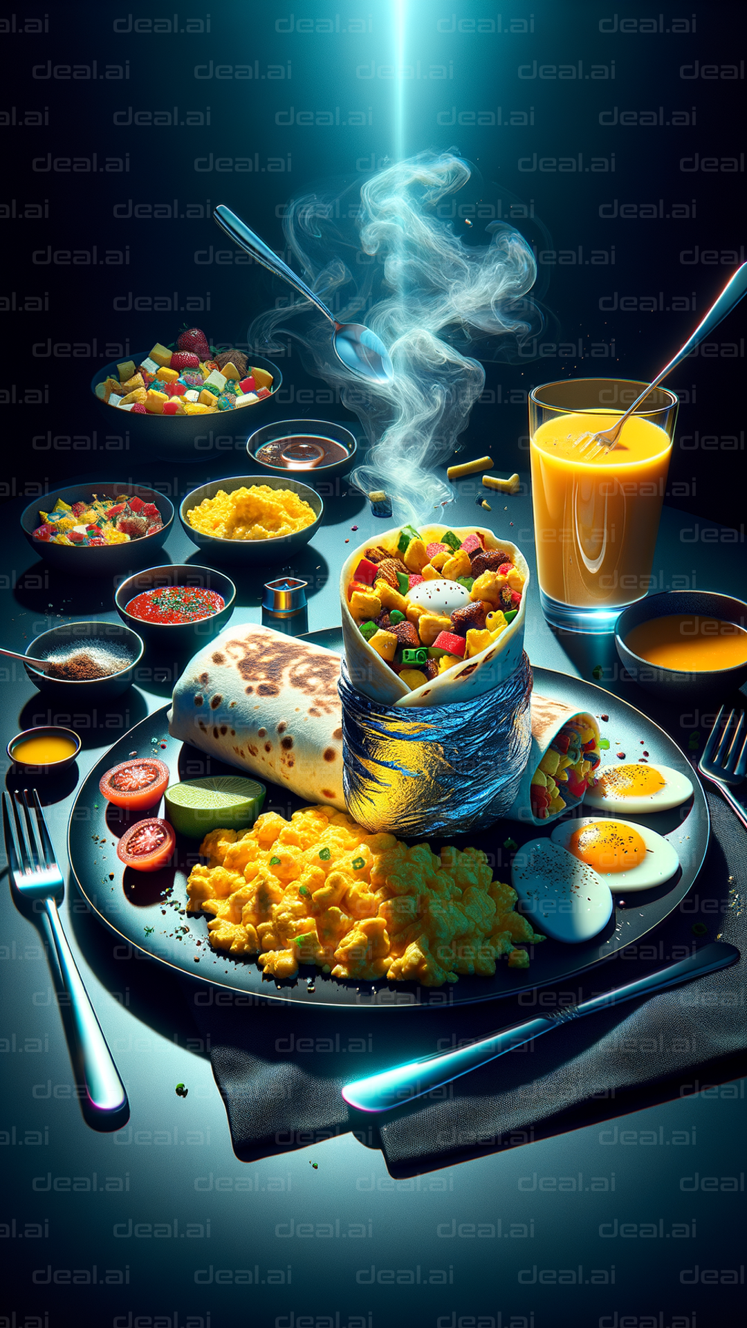 Galactic Breakfast Spread
