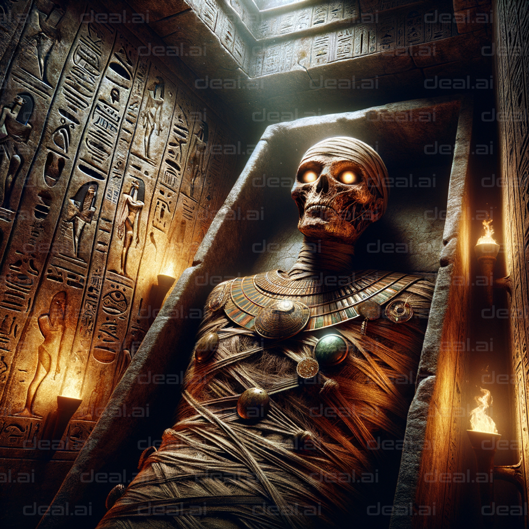 "Mysterious Ancient Egyptian Mummy"