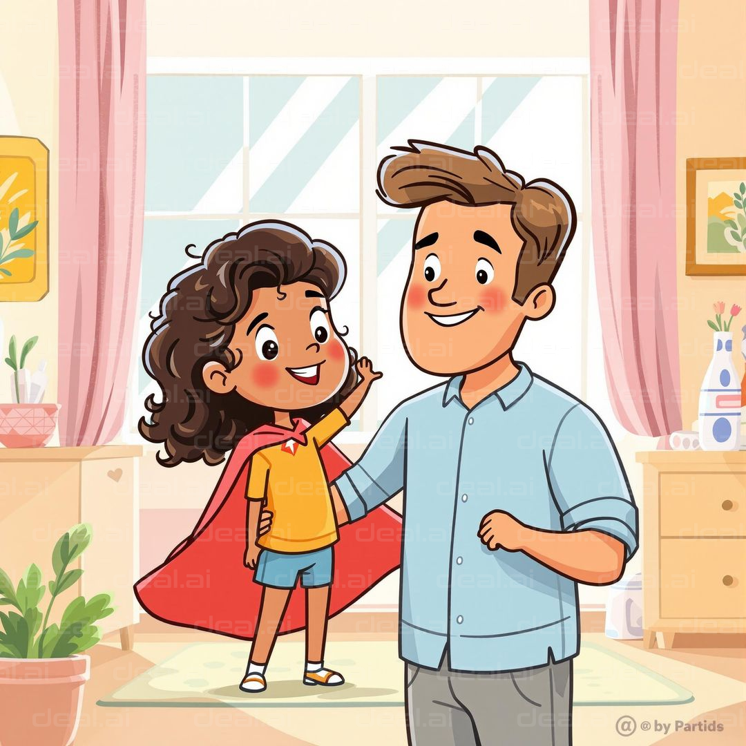 "Superhero Fun with Dad at Home"