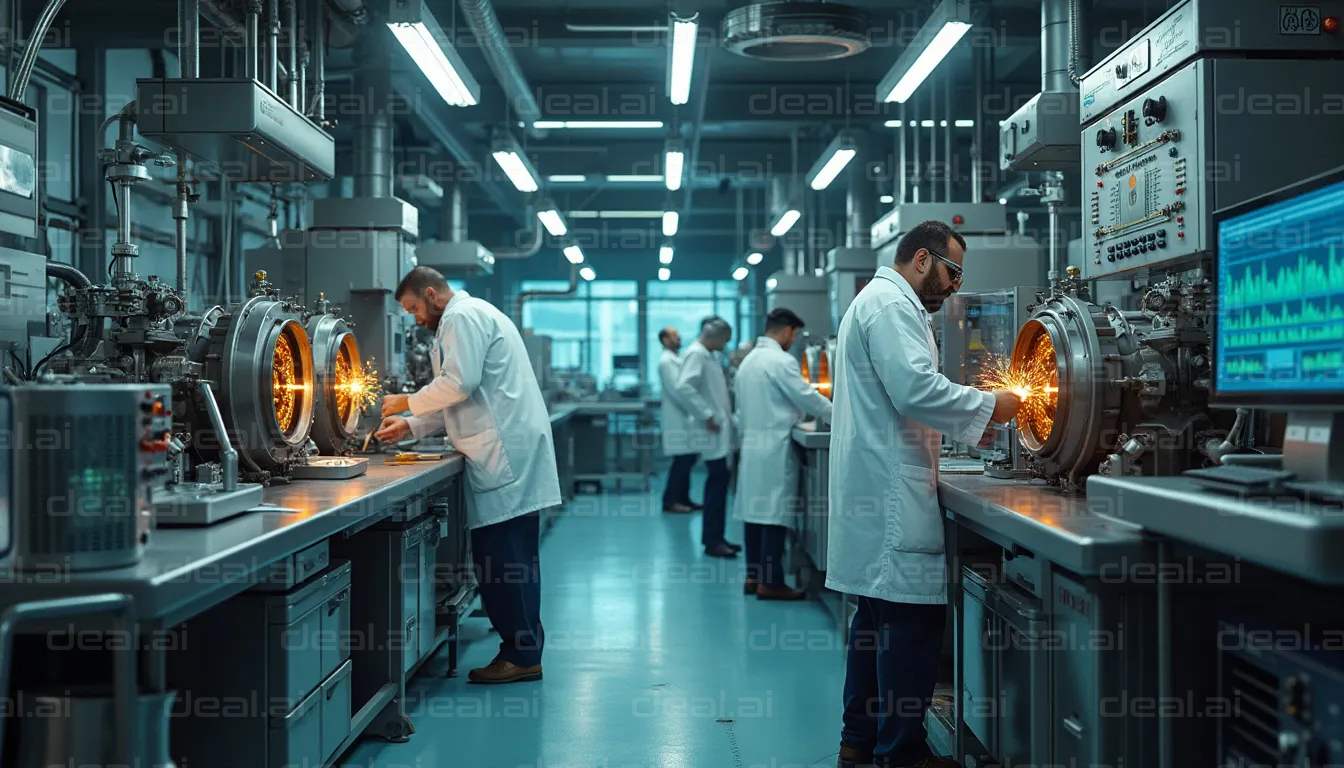 High-Tech Lab in Action