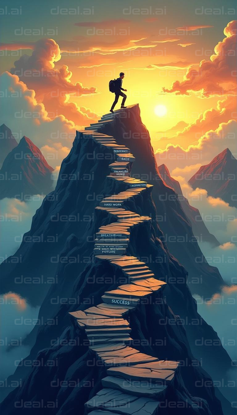 "Climbing the Path to Success"