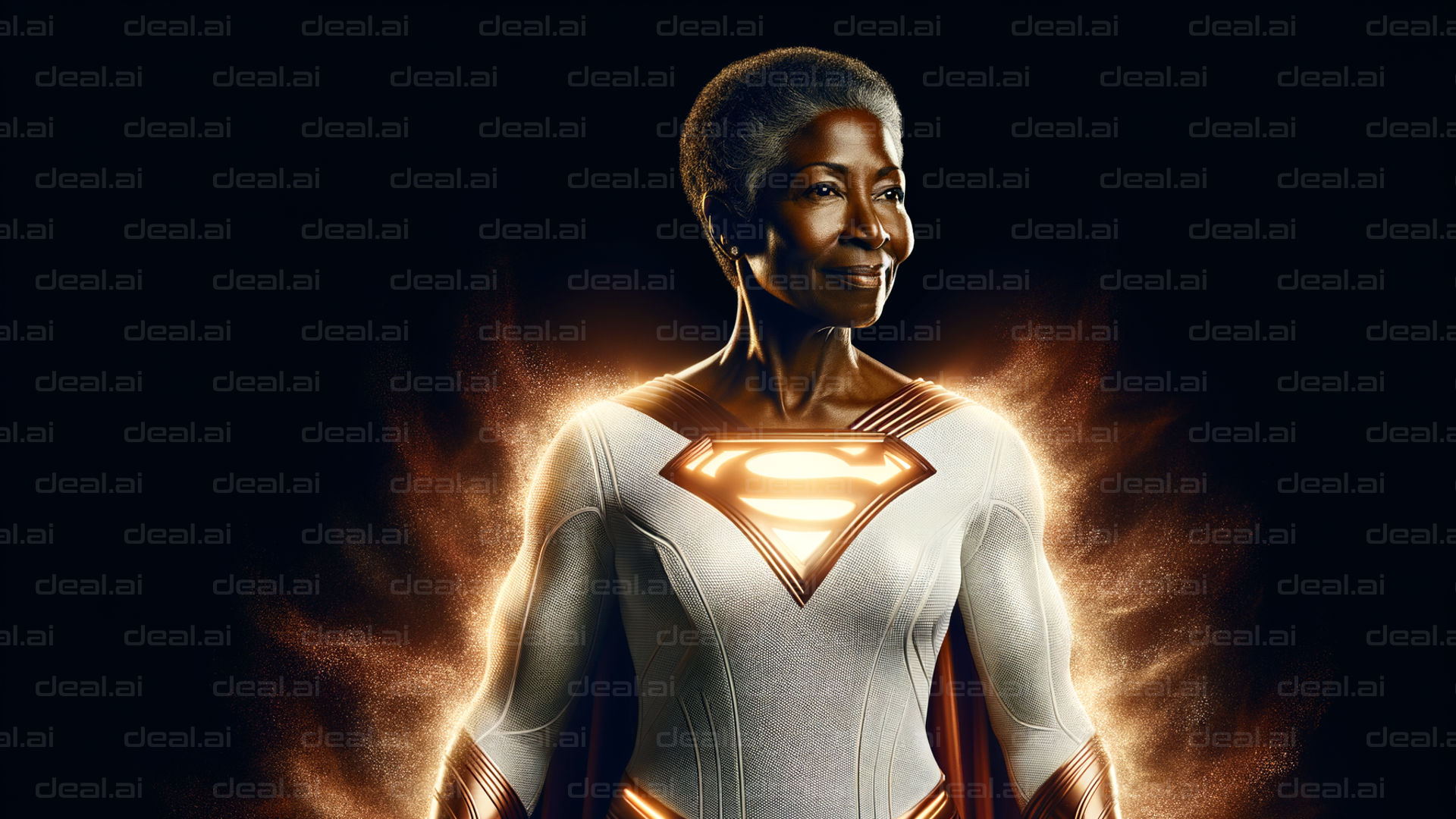 Superhero Elegance in Action