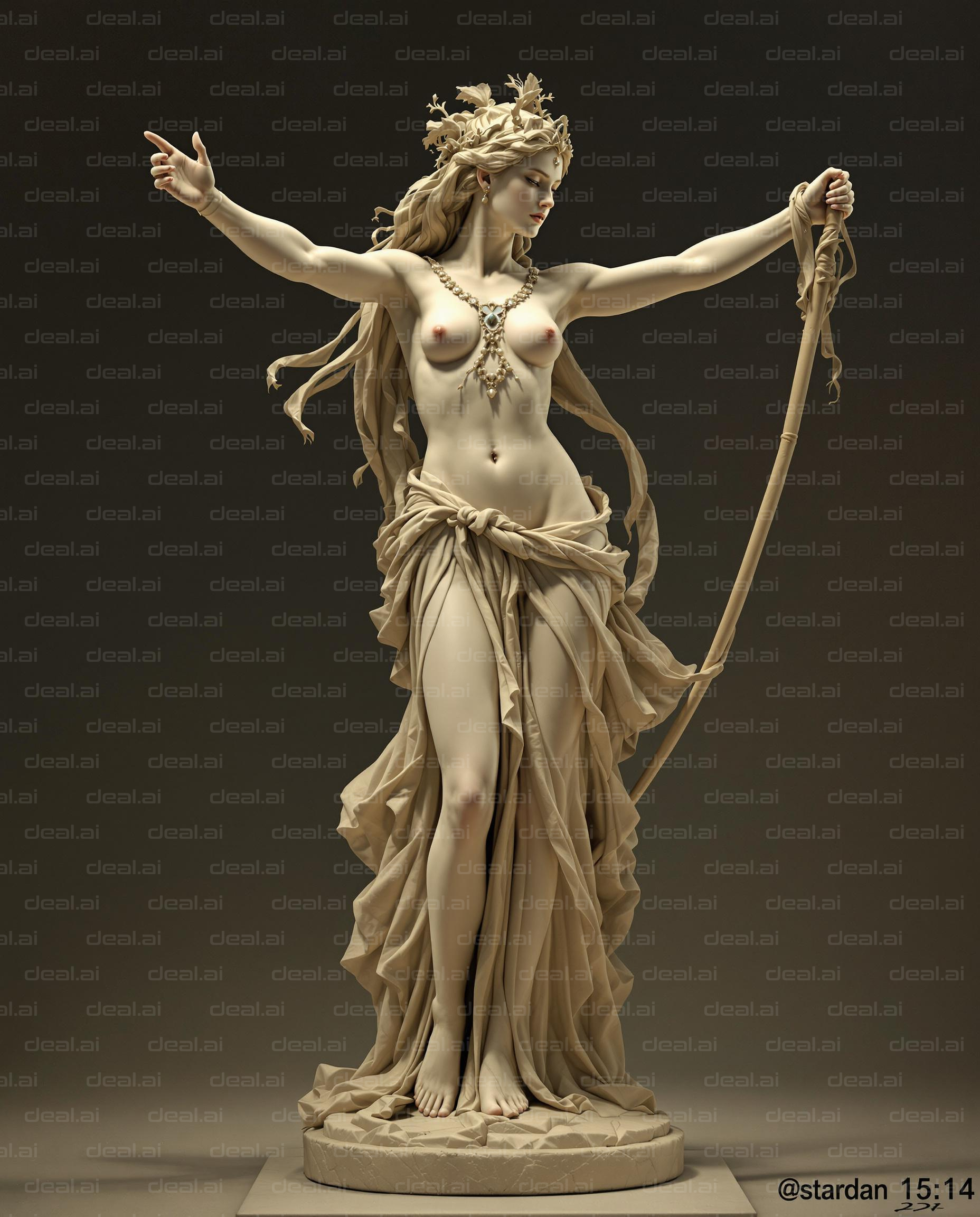 Ethereal Goddess Sculpture