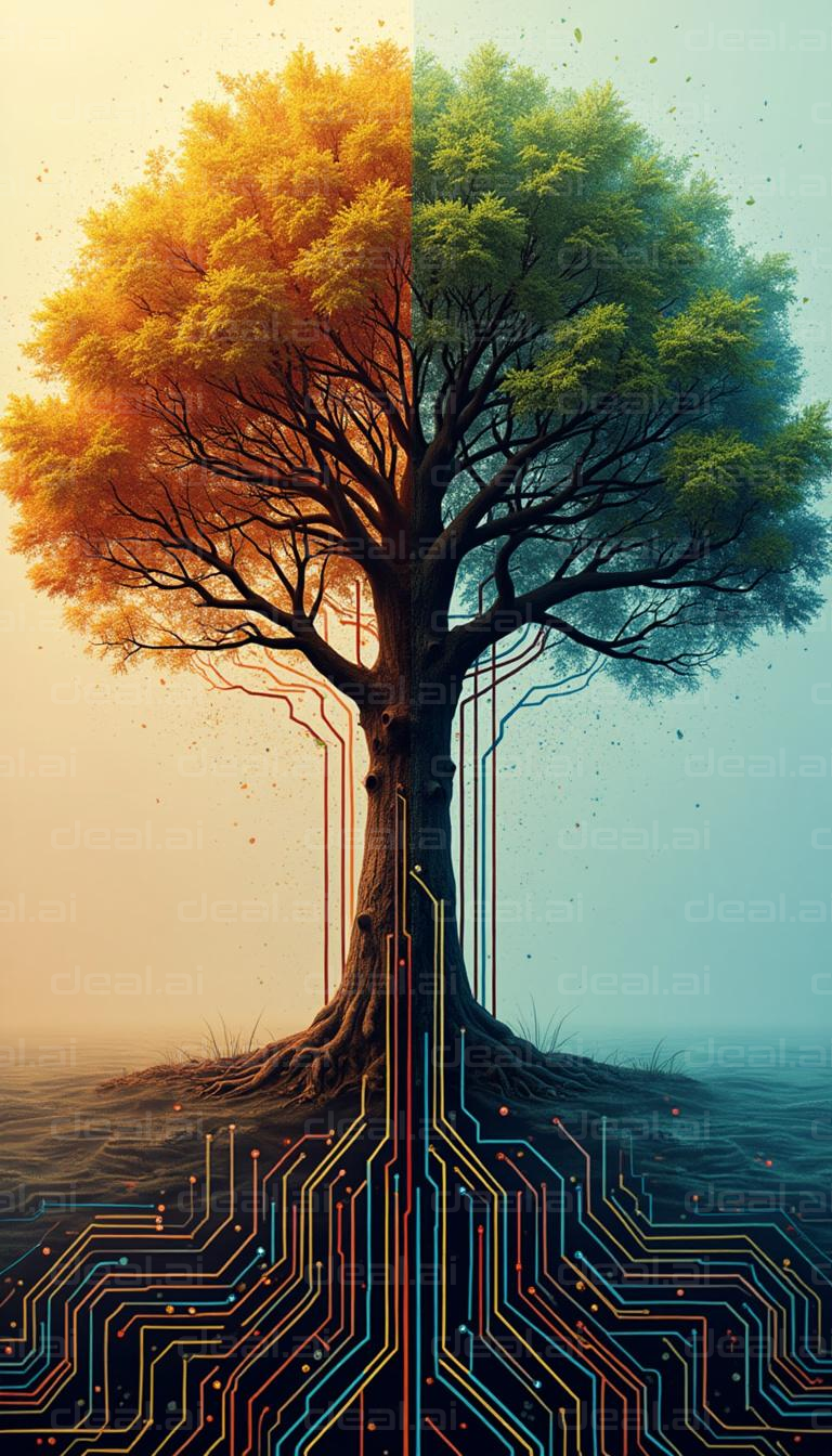 "Tree of Seasons and Technology"