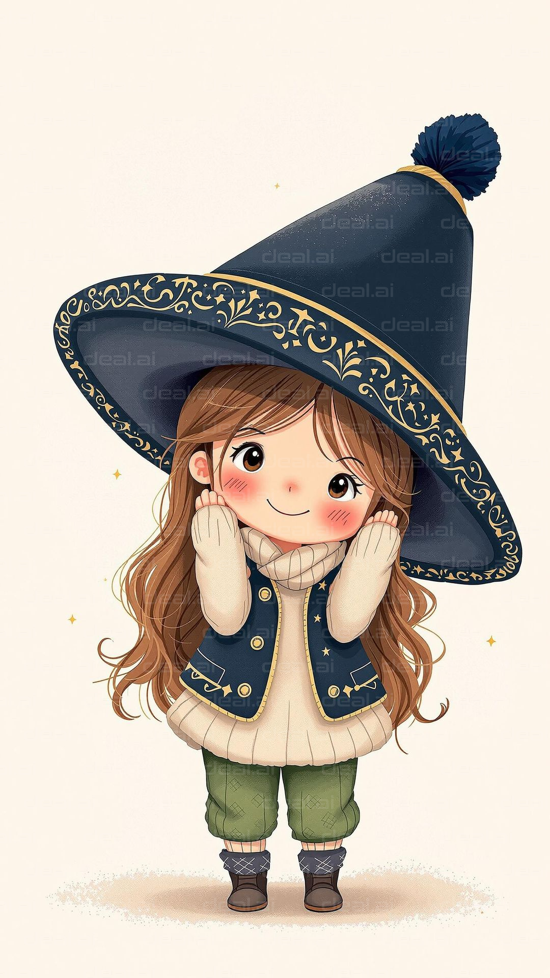 Cute Witch Costume Delight