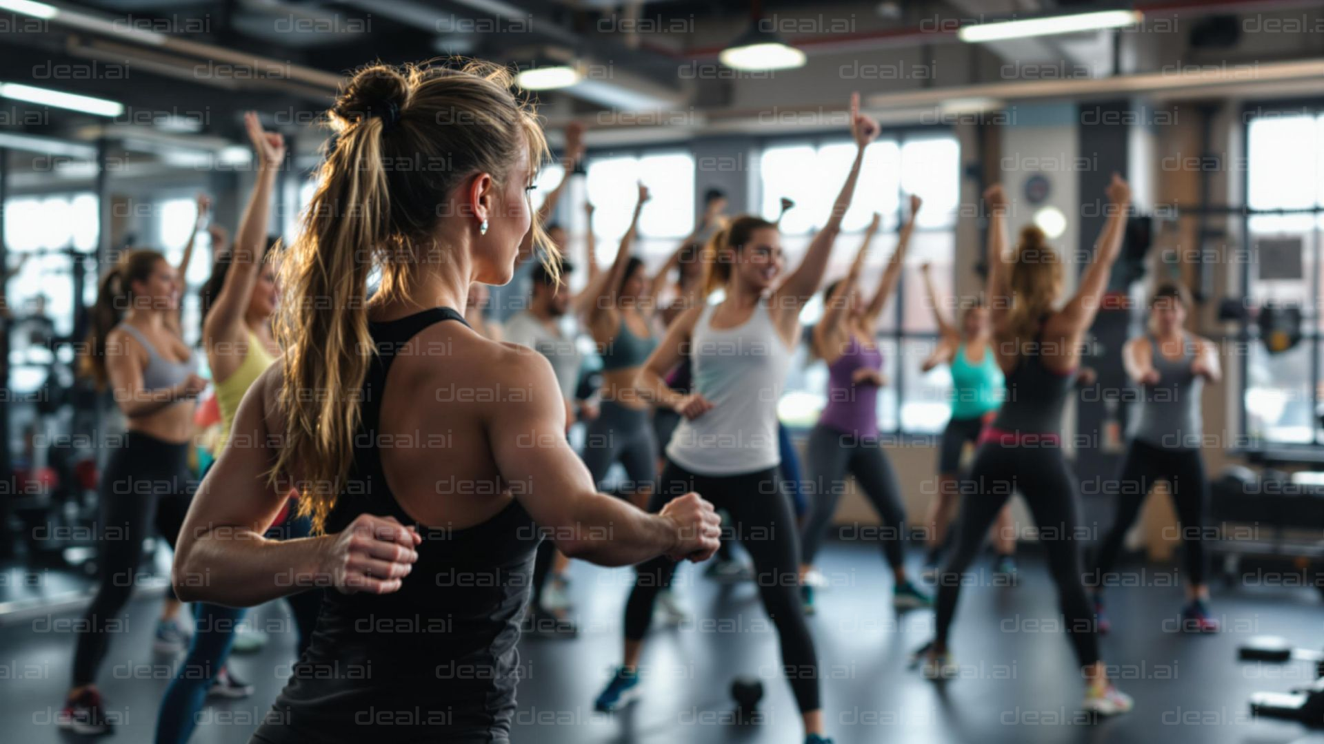 Group Fitness Class Energy