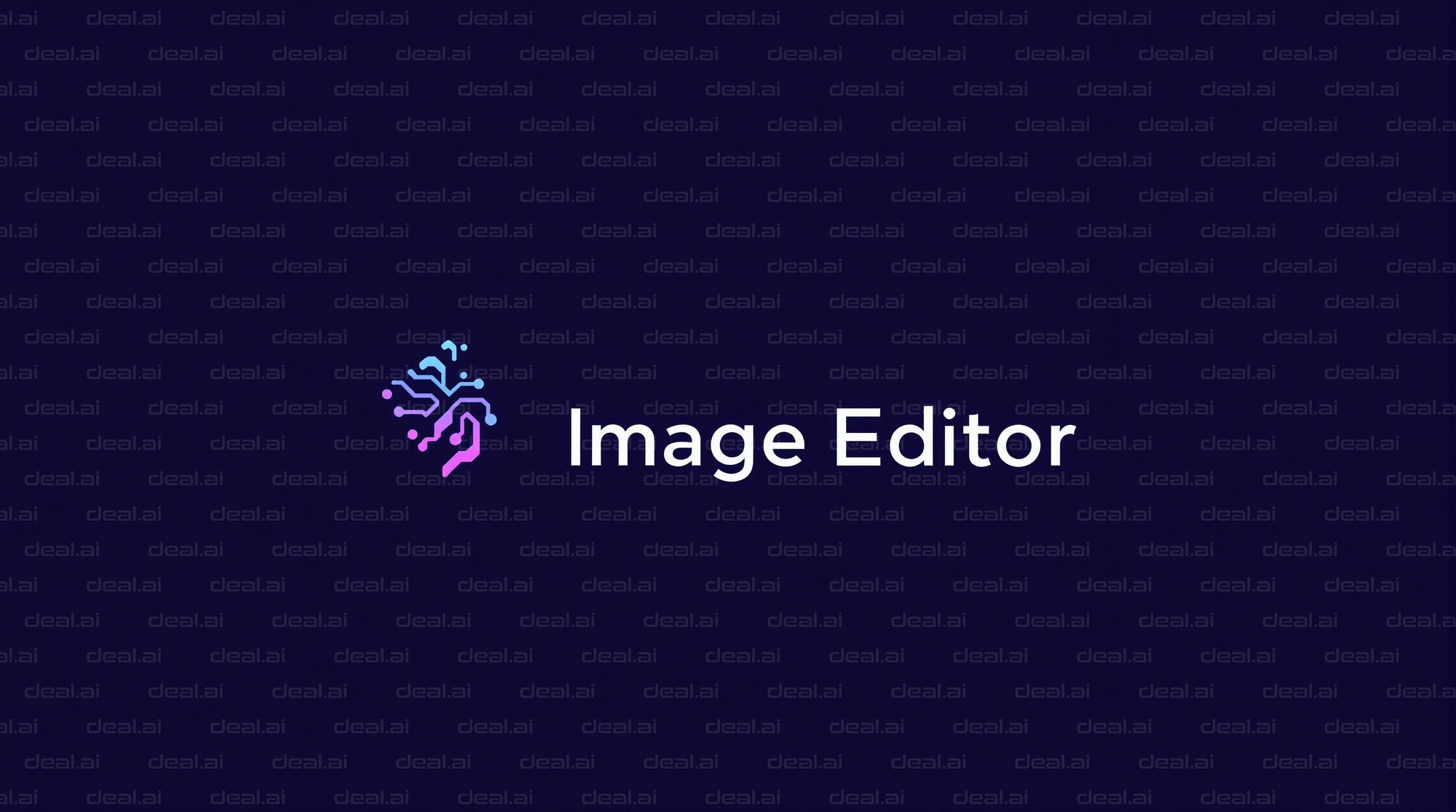 "Modern Image Editor Logo"