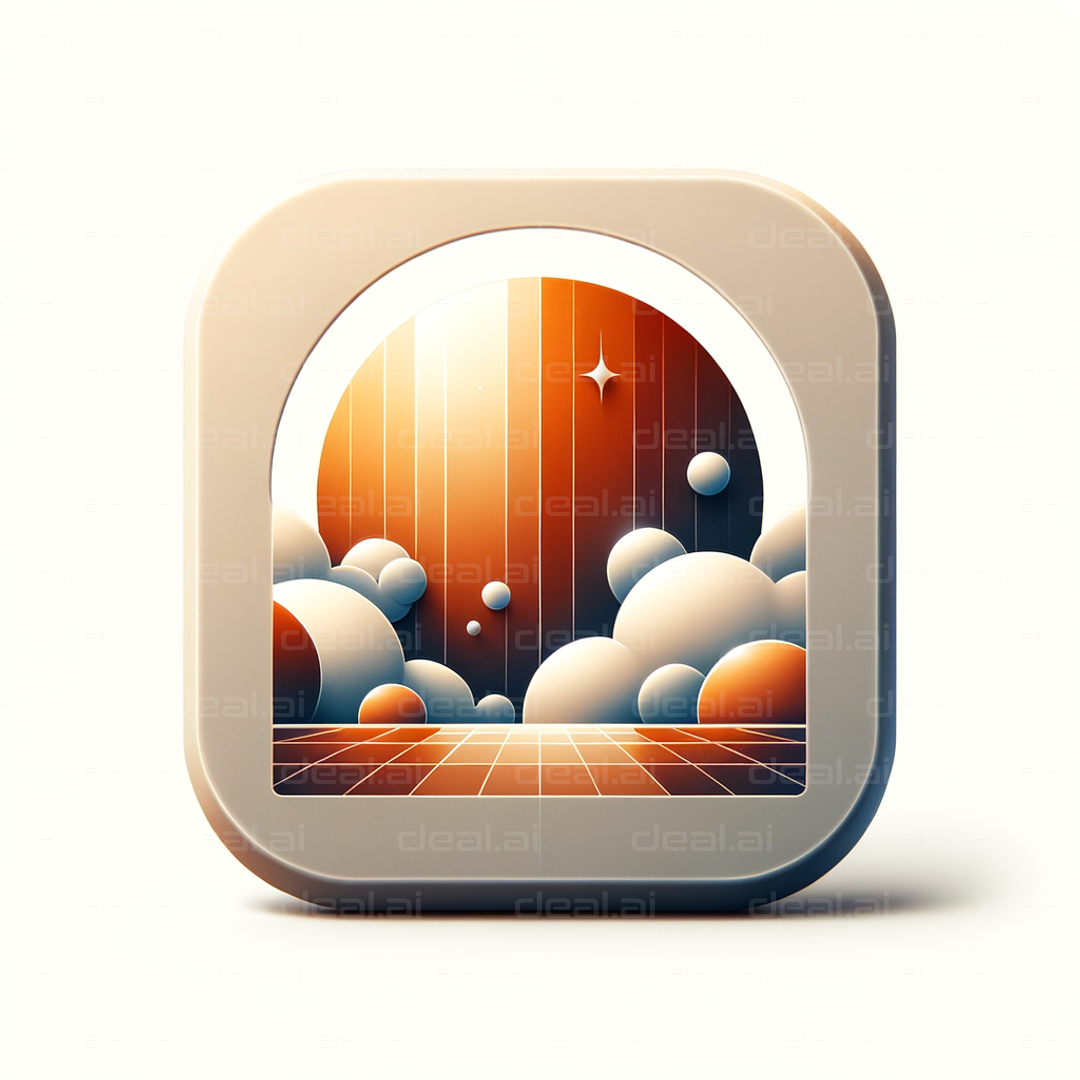 "Surreal Sci-Fi Window"