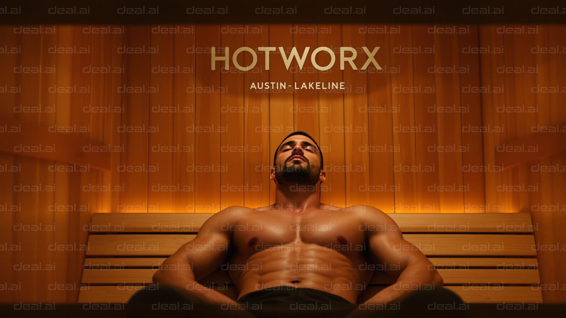 Relaxing in Sauna Bliss