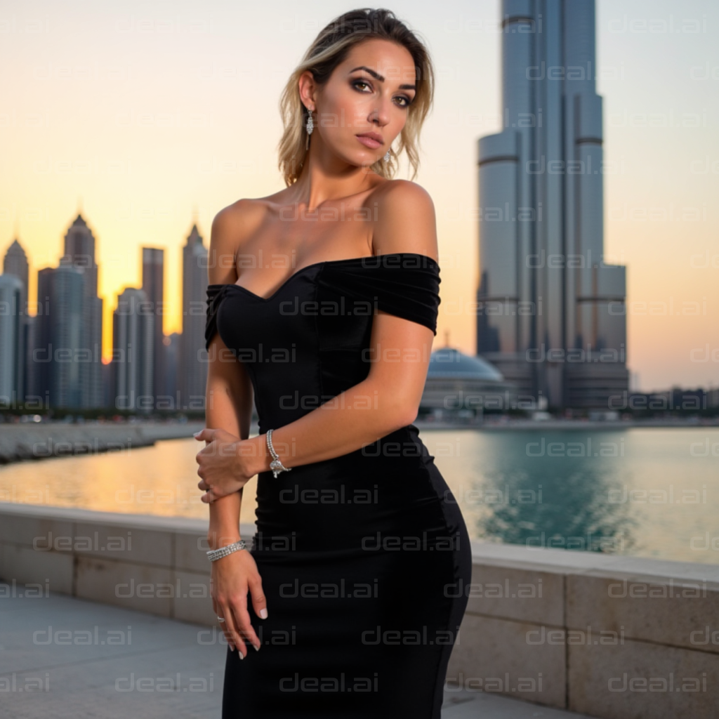 Elegant Evening in the Cityscape
