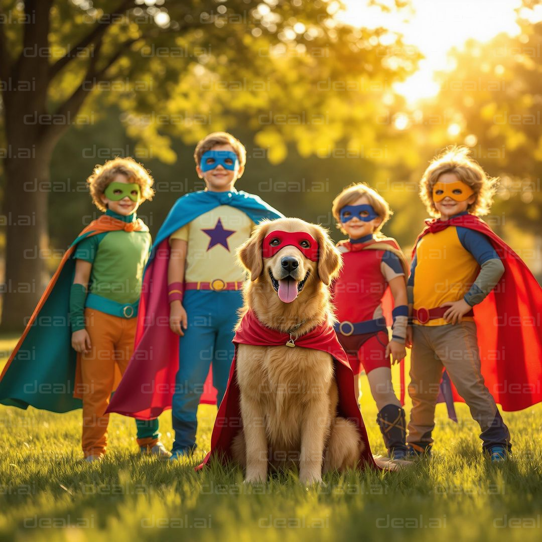 "Superhero Squad in the Park"