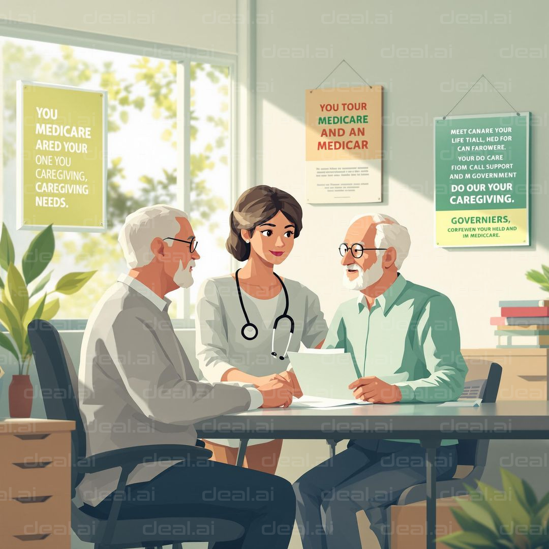 Medicare Consultation Scene