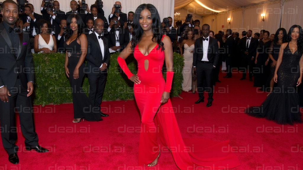 Glamorous Red Carpet Arrival