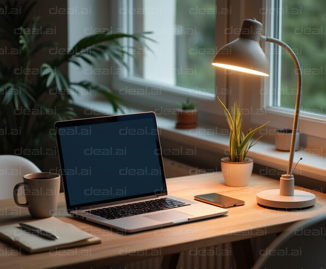 Cozy Workspace by the Window