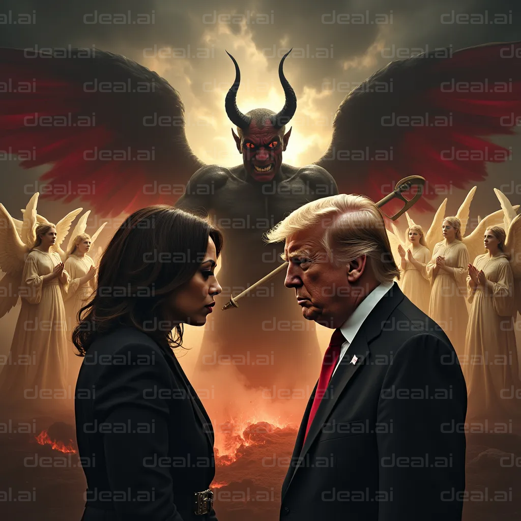 Angels and Demons Confrontation