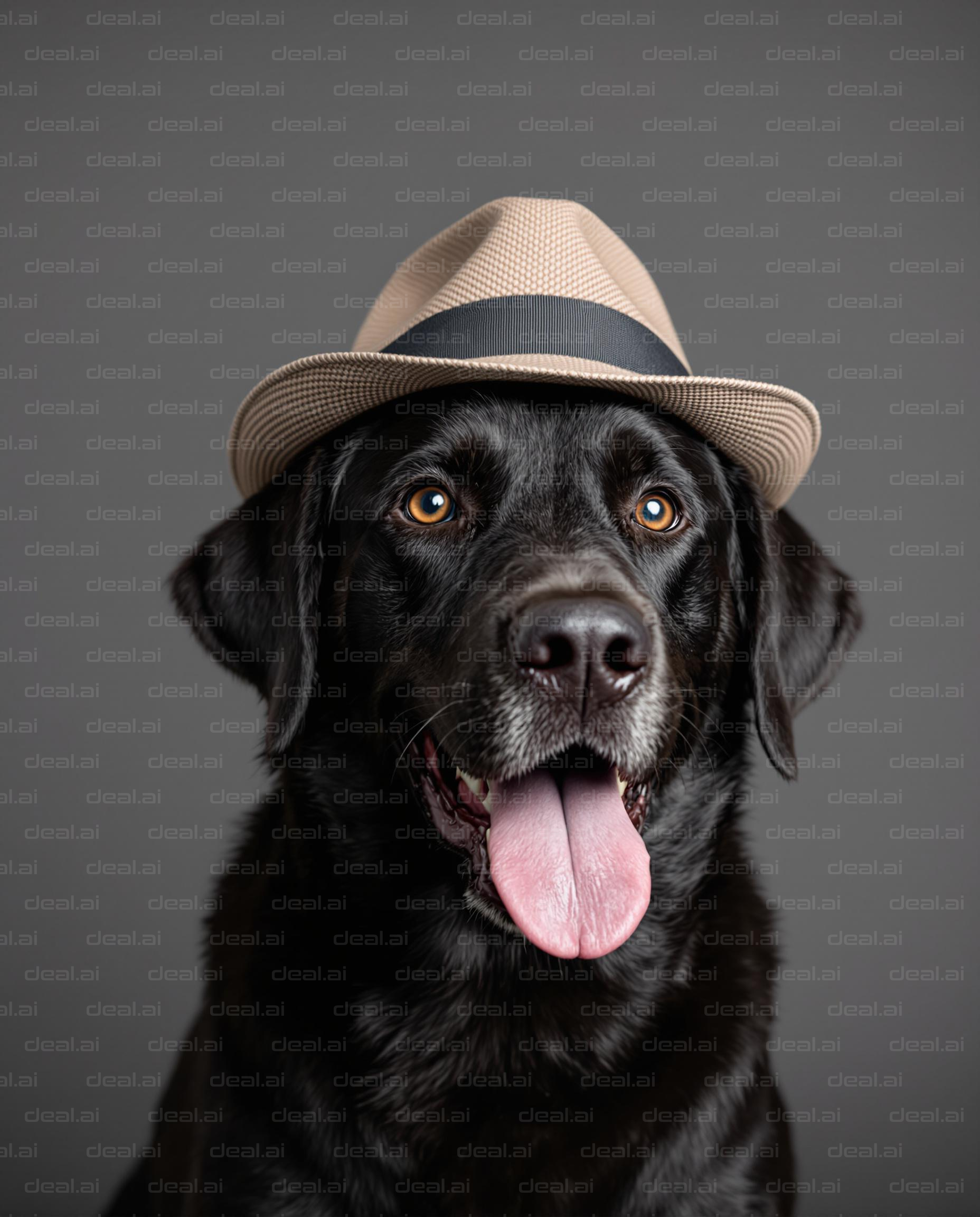 Dog in a Fedora Hat