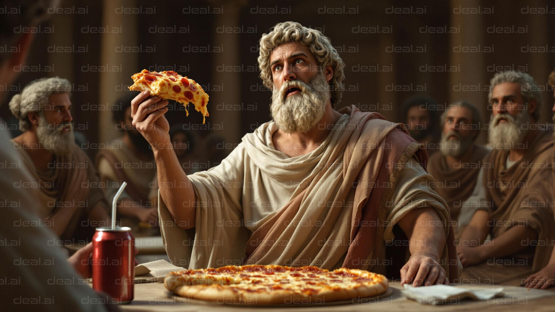 Ancient Gathering with Pizza Party