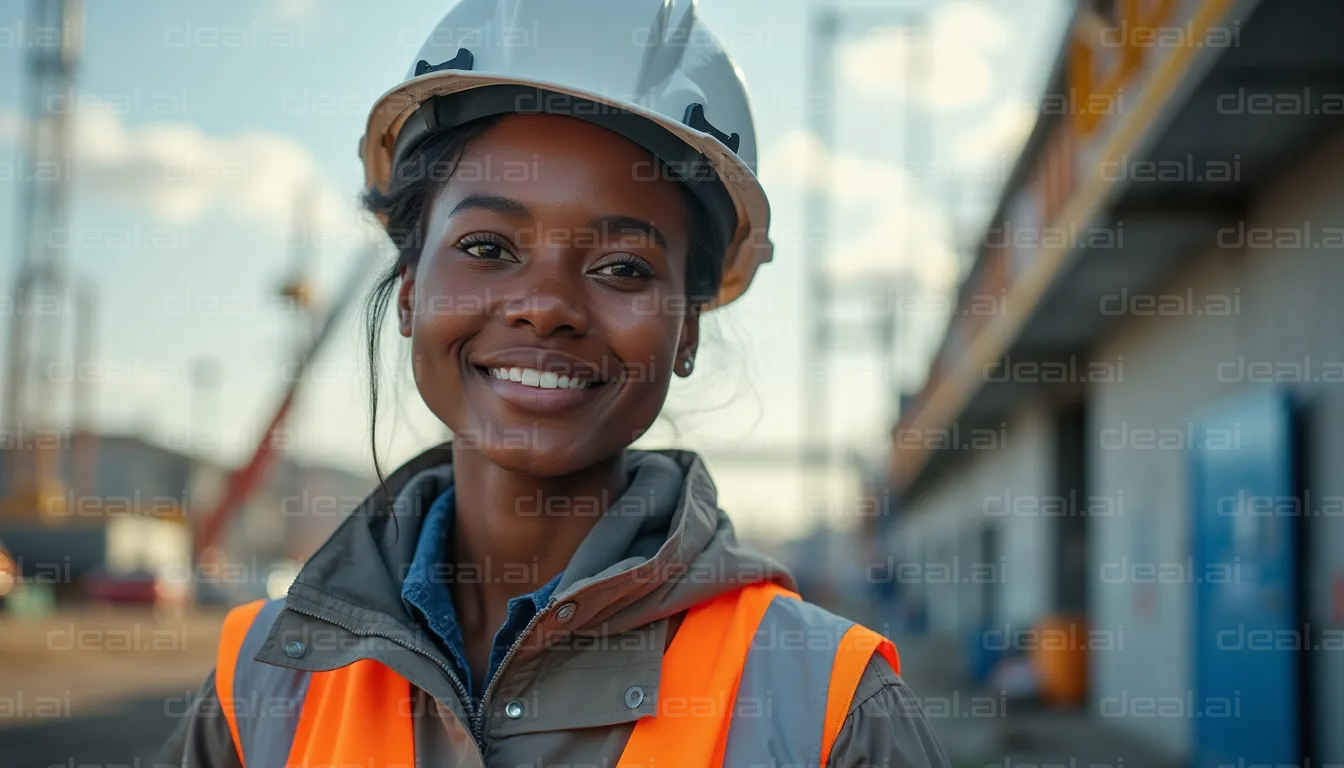 Smiling Engineer on Site